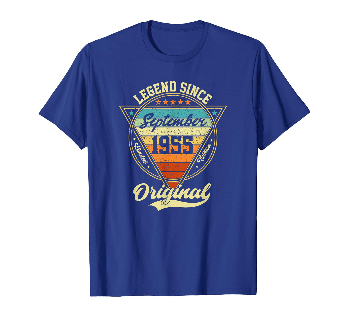Vintage 70th Birthday Legend Since September 1955 T-Shirt