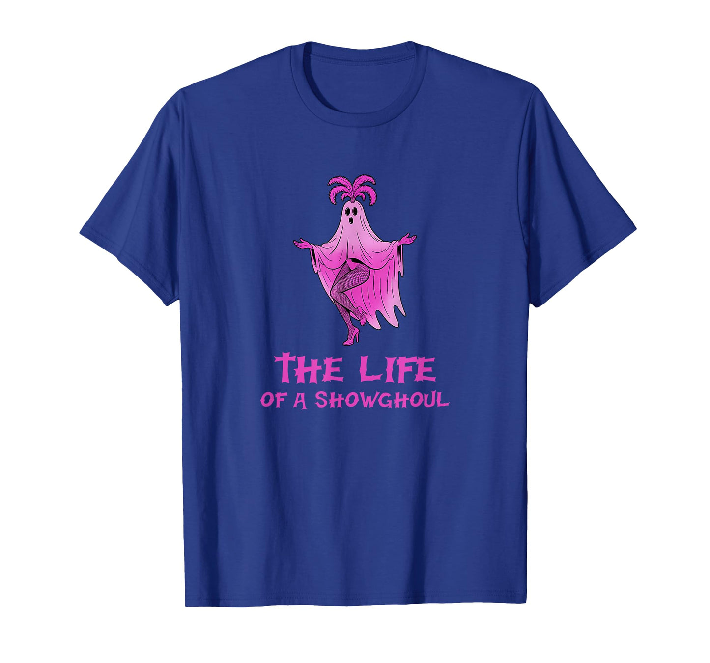 The Life of A Showghoul Retro Skeleton T-Shirt