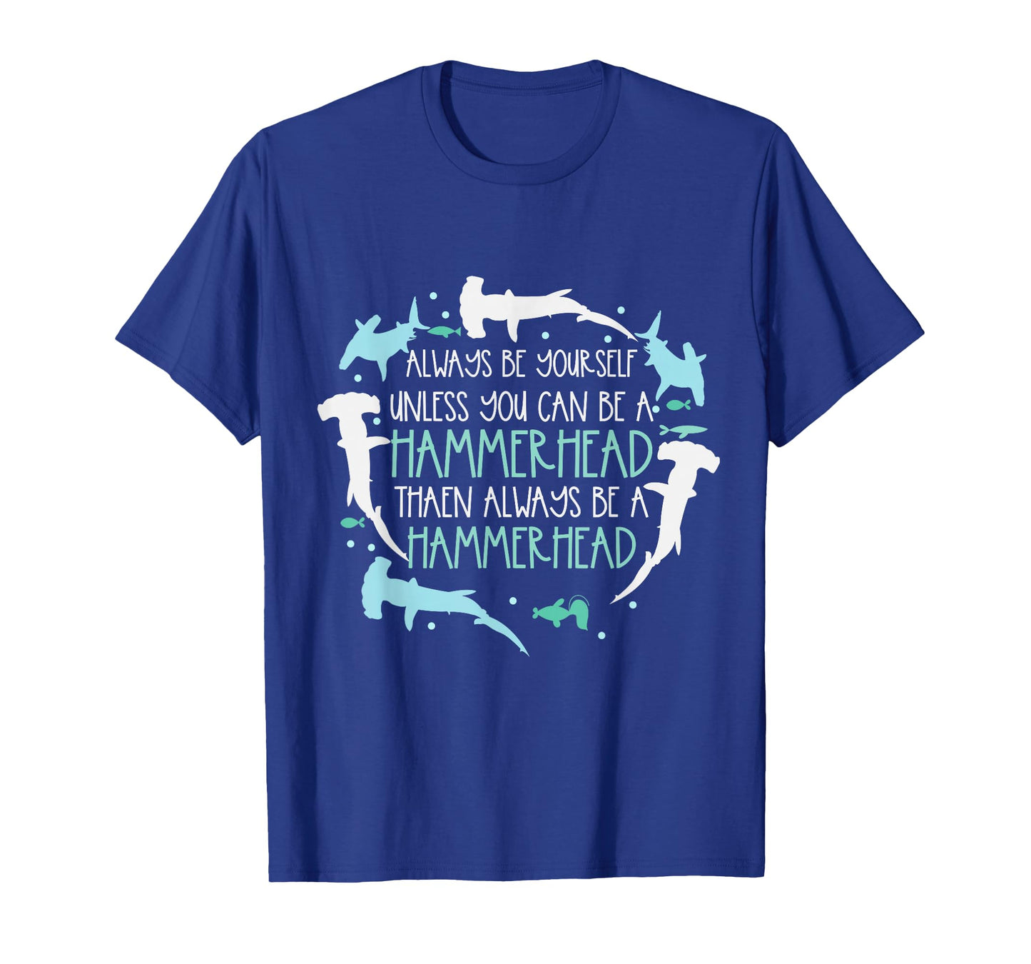 Hammerhead Shirt Underwater Ocean Hammerhead Shark Lover T-Shirt
