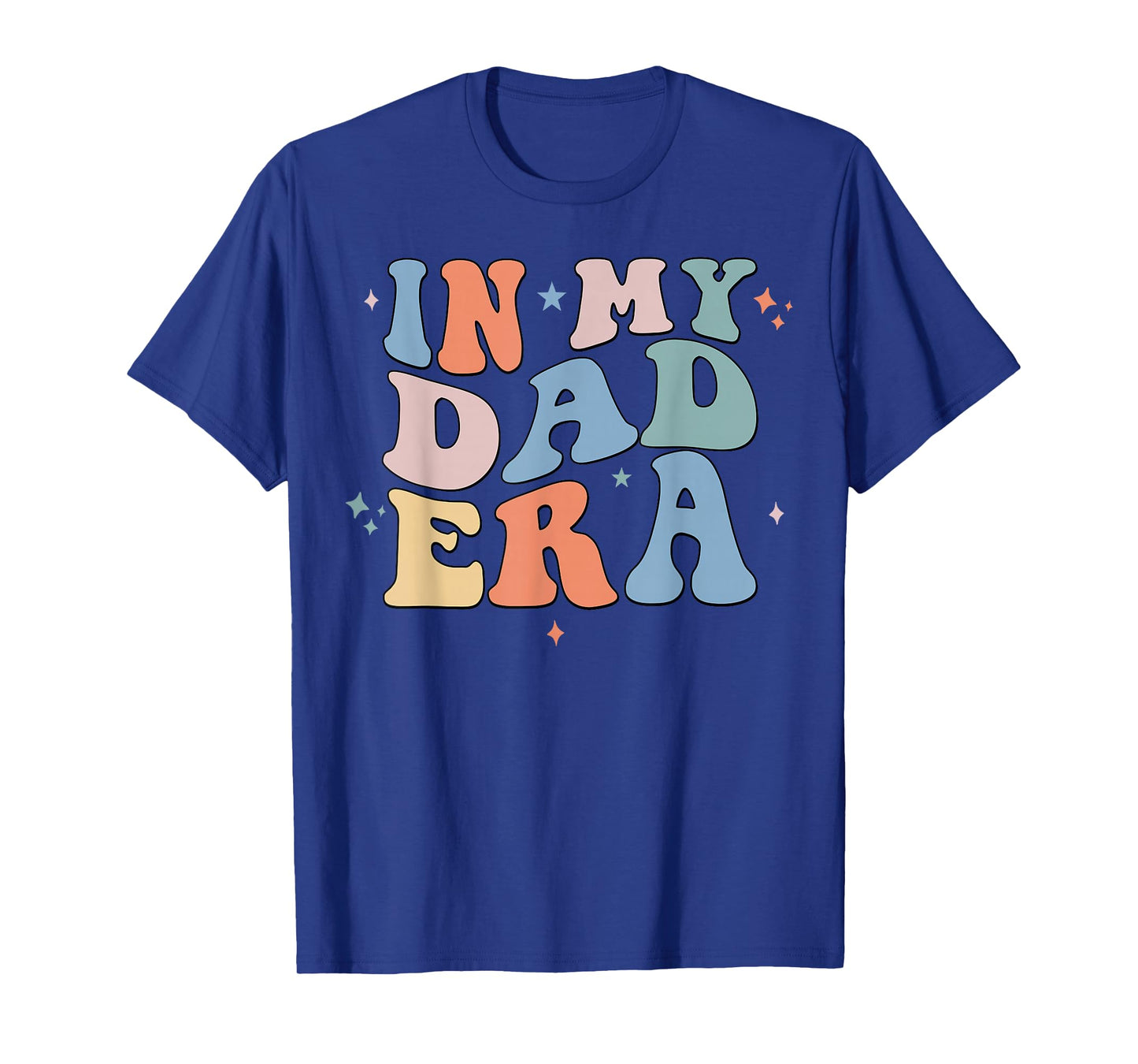 In My Dad Era Retro Groovy Father's Day T-Shirt