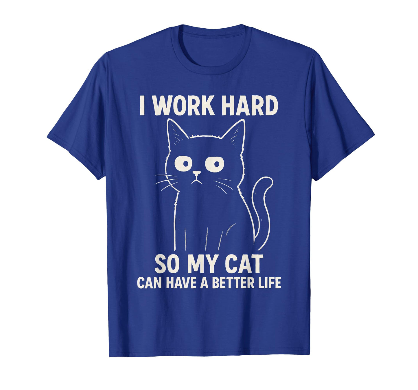 Funny Cat Graphic Tee Men Women Coworker Meme Humor T-Shirt
