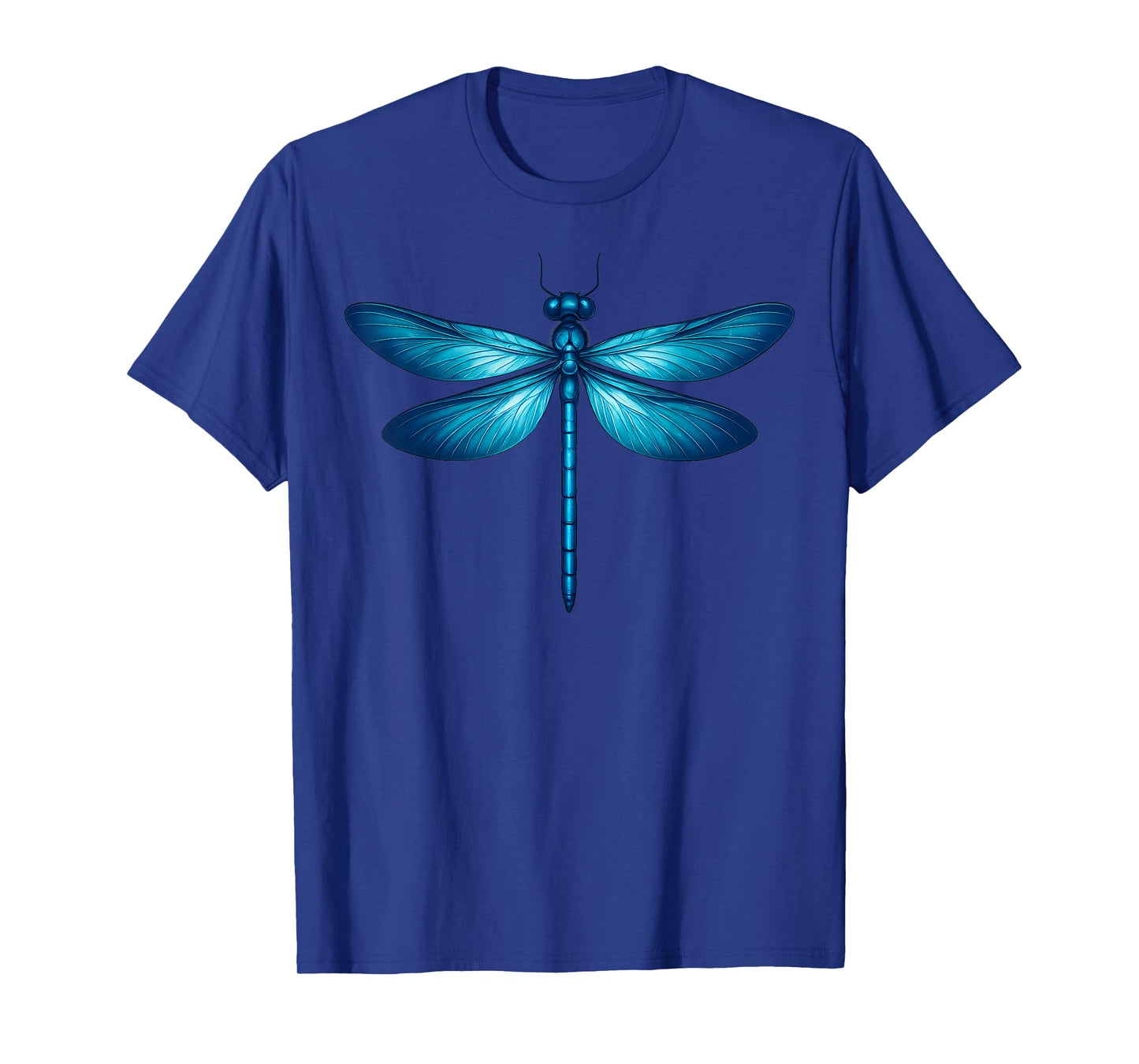 Blue Dragonfly Insect Wildlife Nature Bug Lover Entomologist T-Shirt