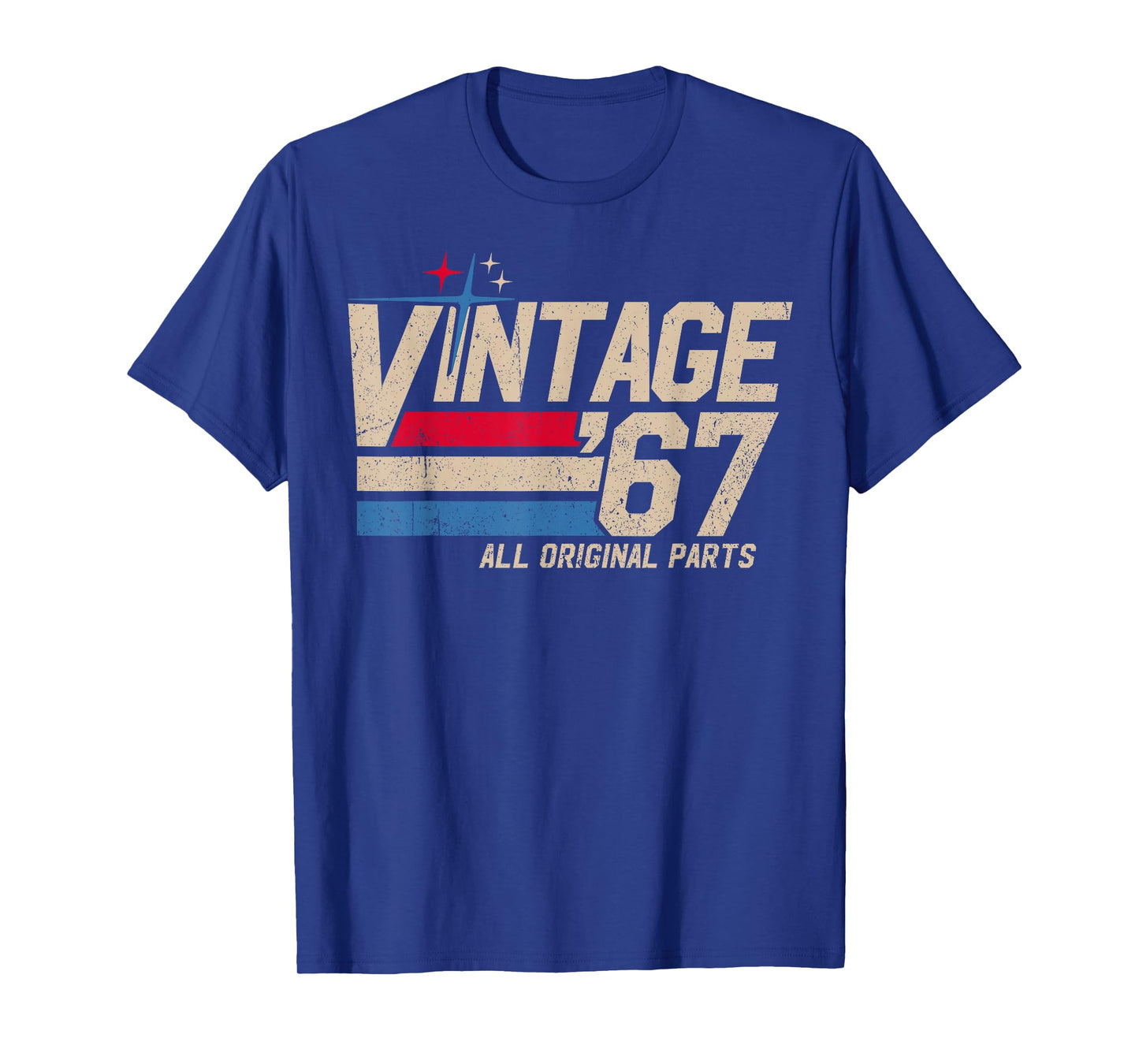 Vintage '67 Retro 58th Birthday for Men Dad USA Since 1967 T-Shirt