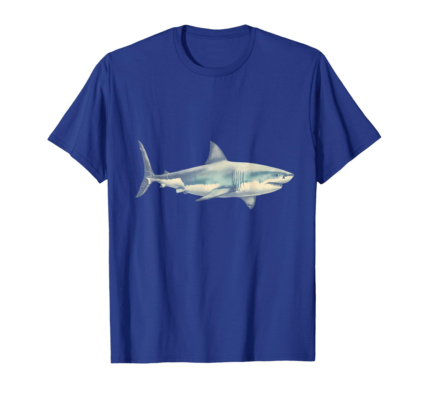 Shark Marine Biology Animal Artwork Sea Ocean Sharks Lover T-Shirt