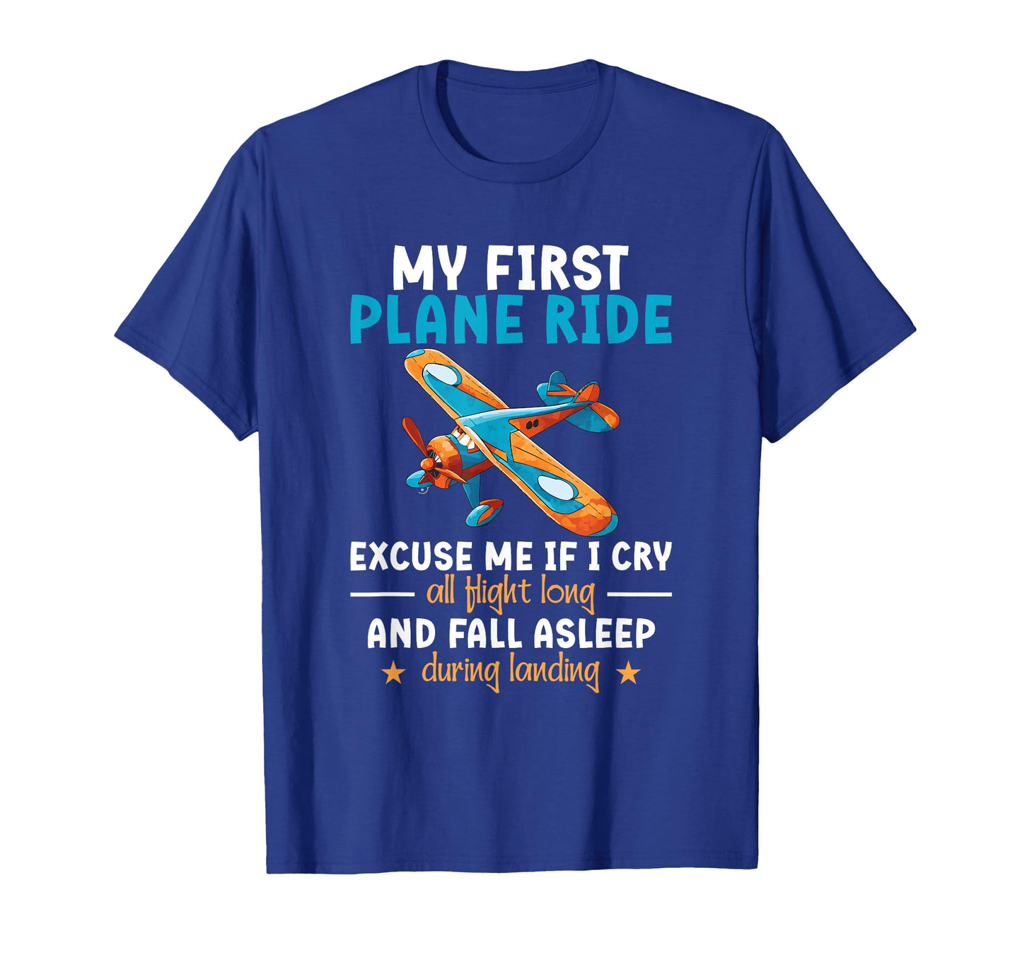 My First Plane Ride First Time Flying Adventure T-Shirt