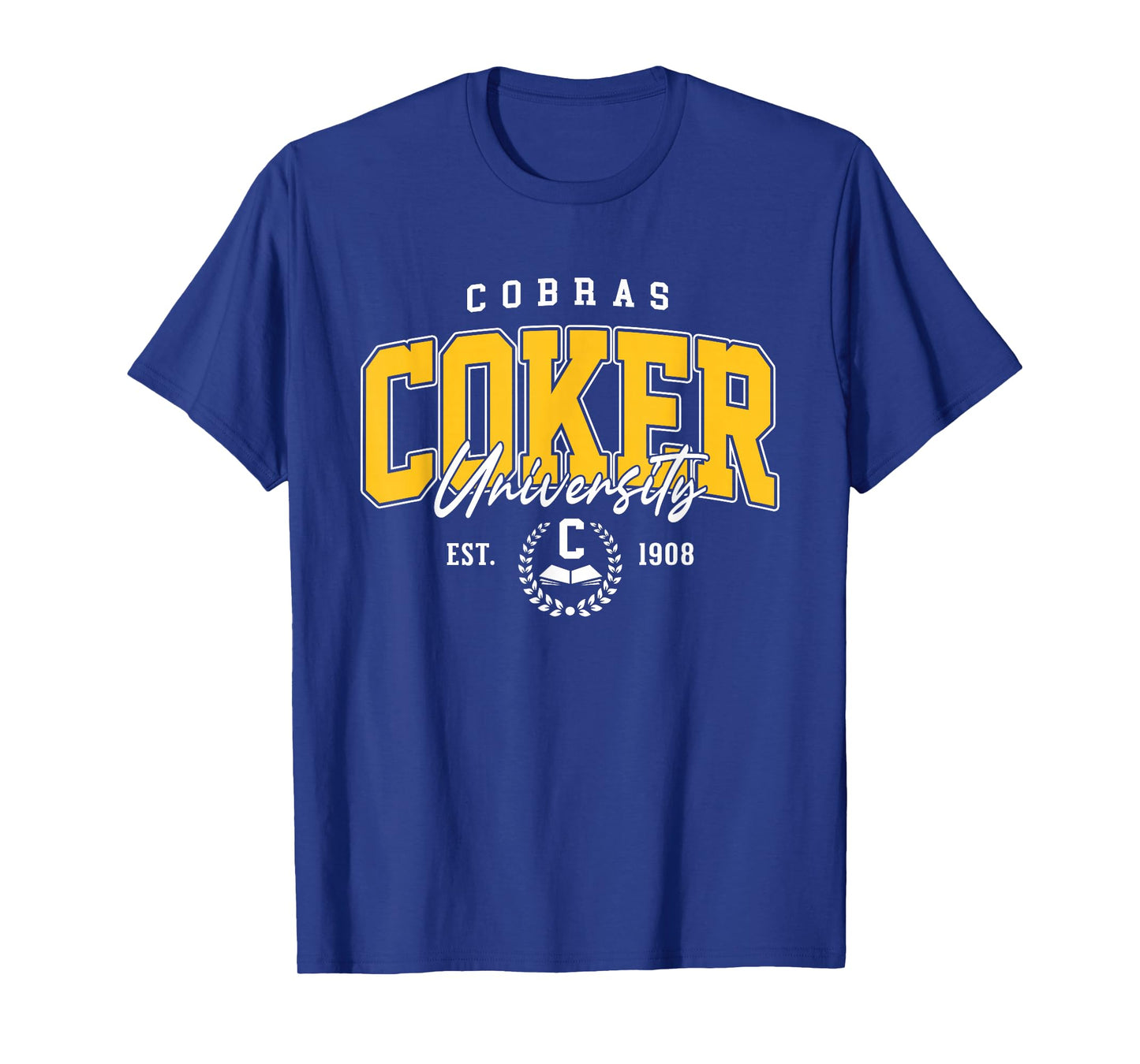 Coker Vintage Cobras Arch Athletic Sports Tee for Men Women T-Shirt