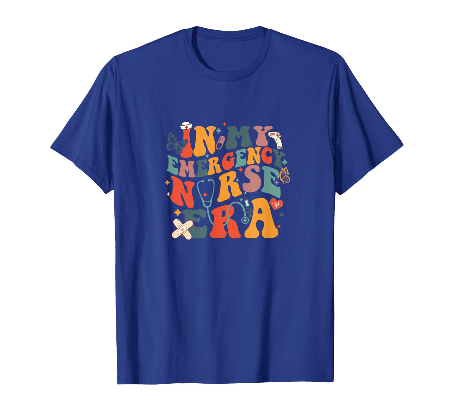 In My ER Nurse Era Retro Emergency Room Nurse Appreciation T-Shirt