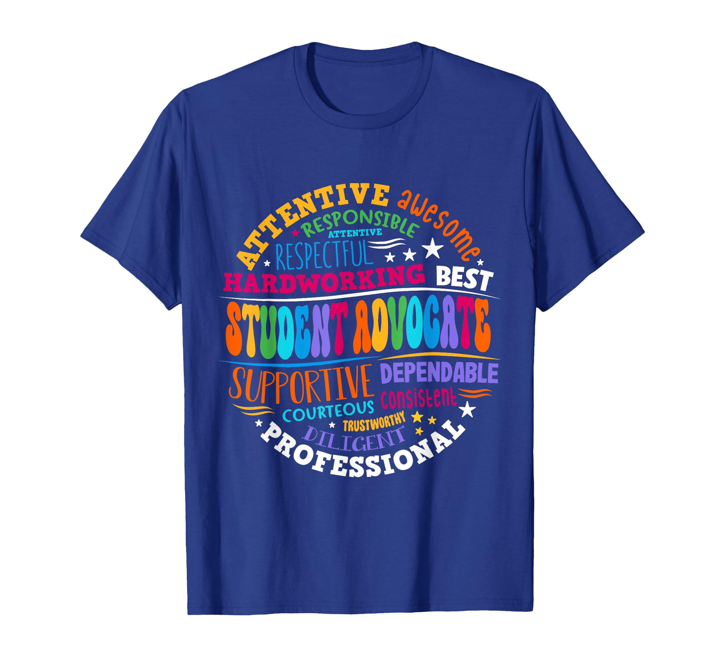 Groovy Student Advocate Appreciation Back to School T-Shirt