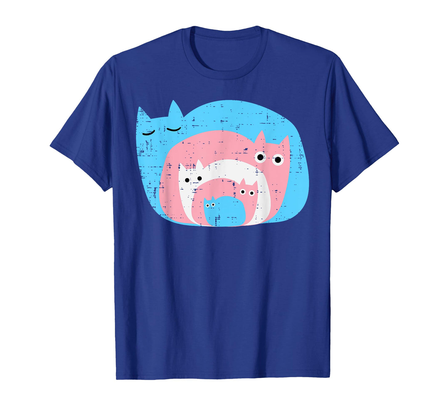 Transgender Cats In Cats Transsexual Pride Flag LGBTQ Women T-Shirt