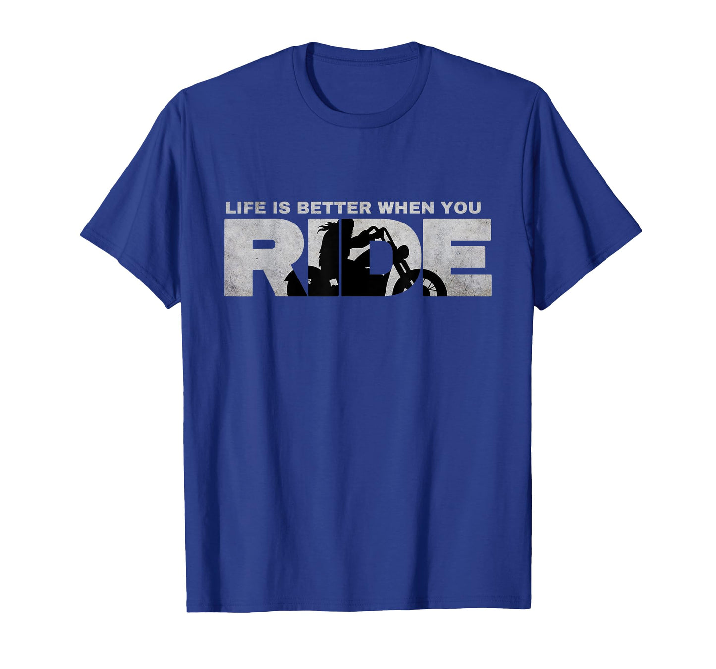Life Is Better When You Ride - Biker Motorcycle Motorcycling T-Shirt