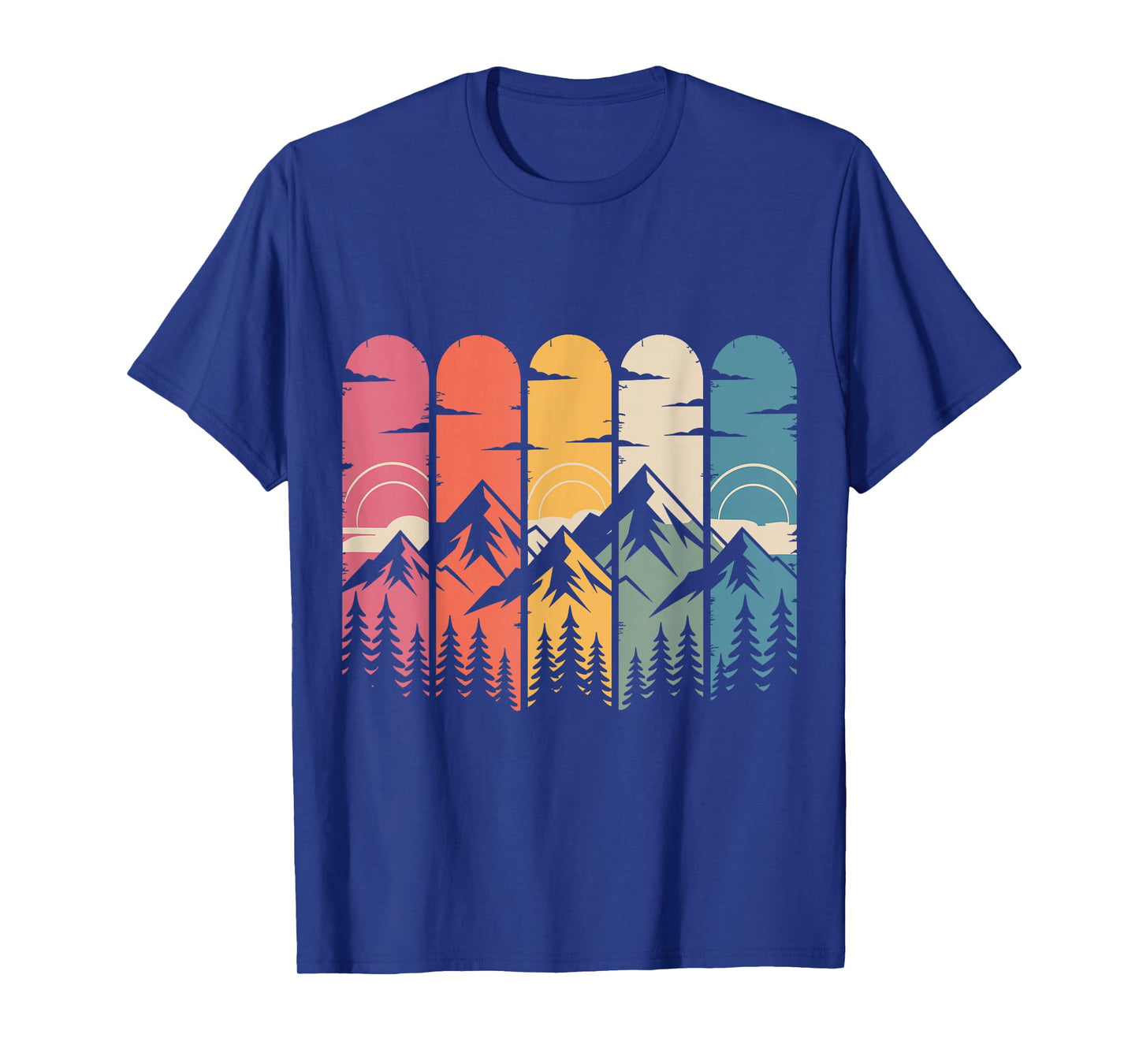 Outdoors Wildlife Forest Mountain Hiking Sunset Nature Trees T-Shirt