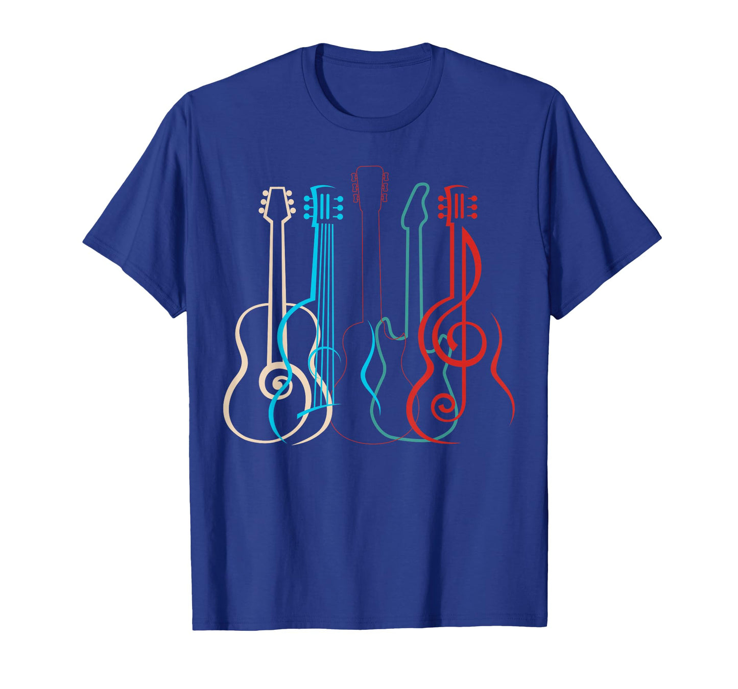 Playing Guitar Guitarist Music's Life T-Shirt