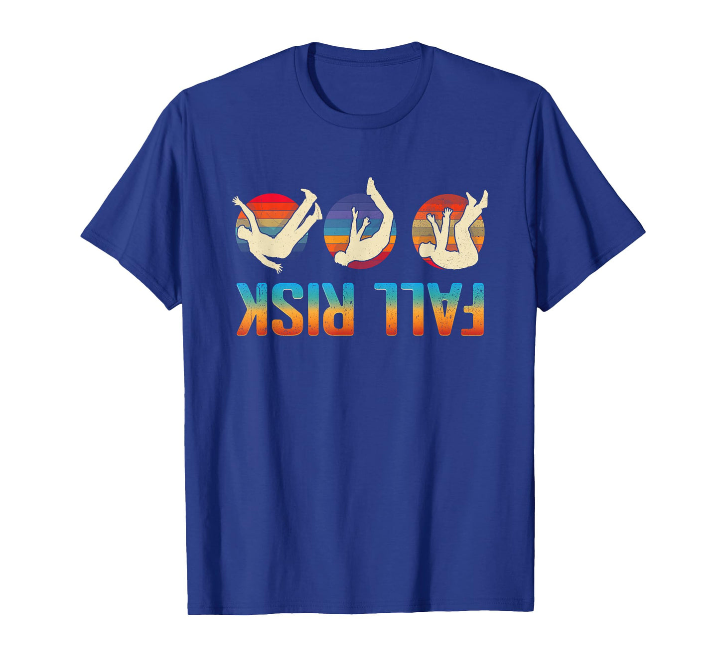 Falls Risk Balance Issues Falling Over Joke Up Side Down T-Shirt