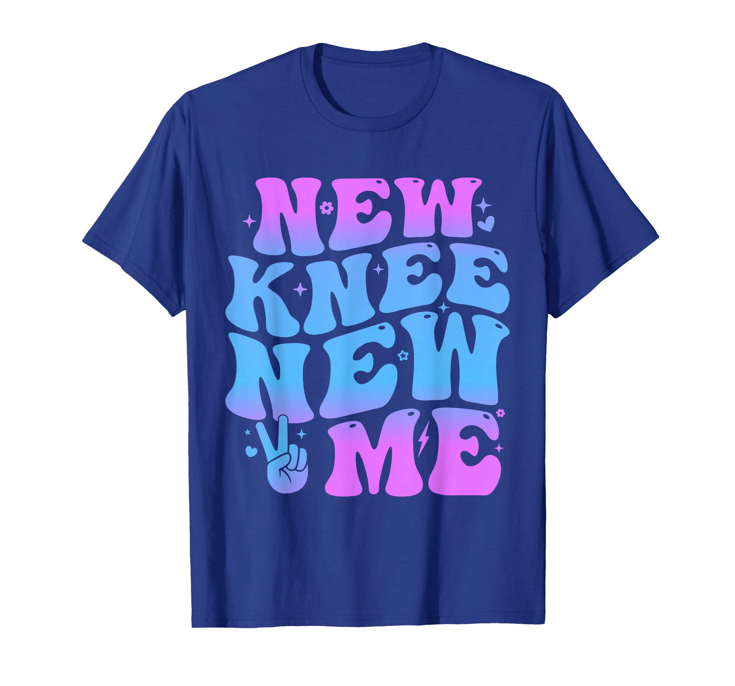 New Knee New Me Funny knee Replacement Surgery Recovery Joke T-Shirt