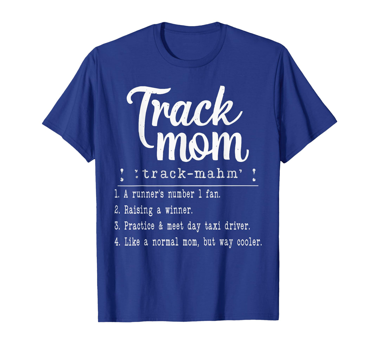 Track And Field Mom Athlete Runner Mothers Day T-Shirt