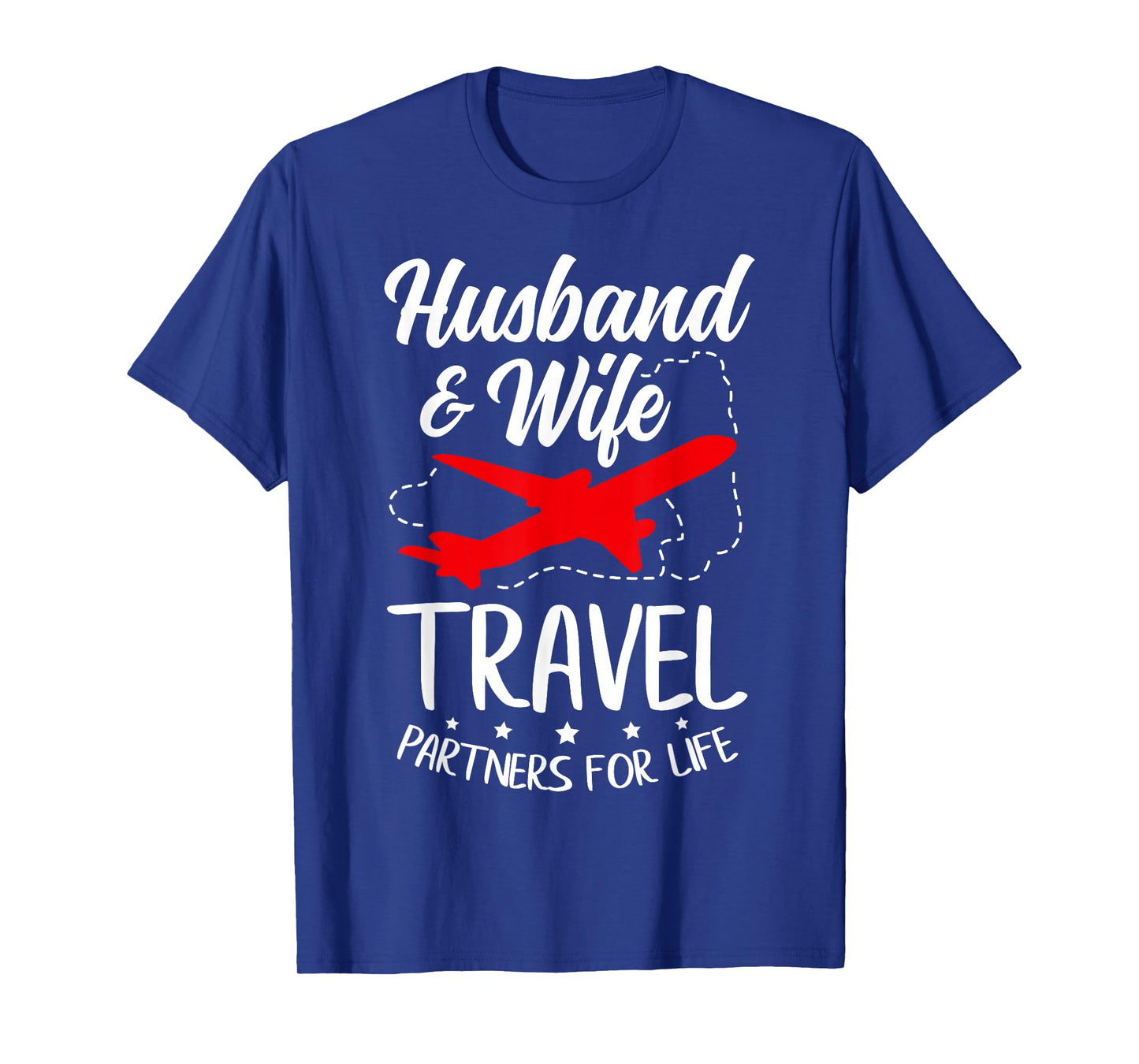 Couple Matching Husband And Wife Travel Partners For Life T-Shirt