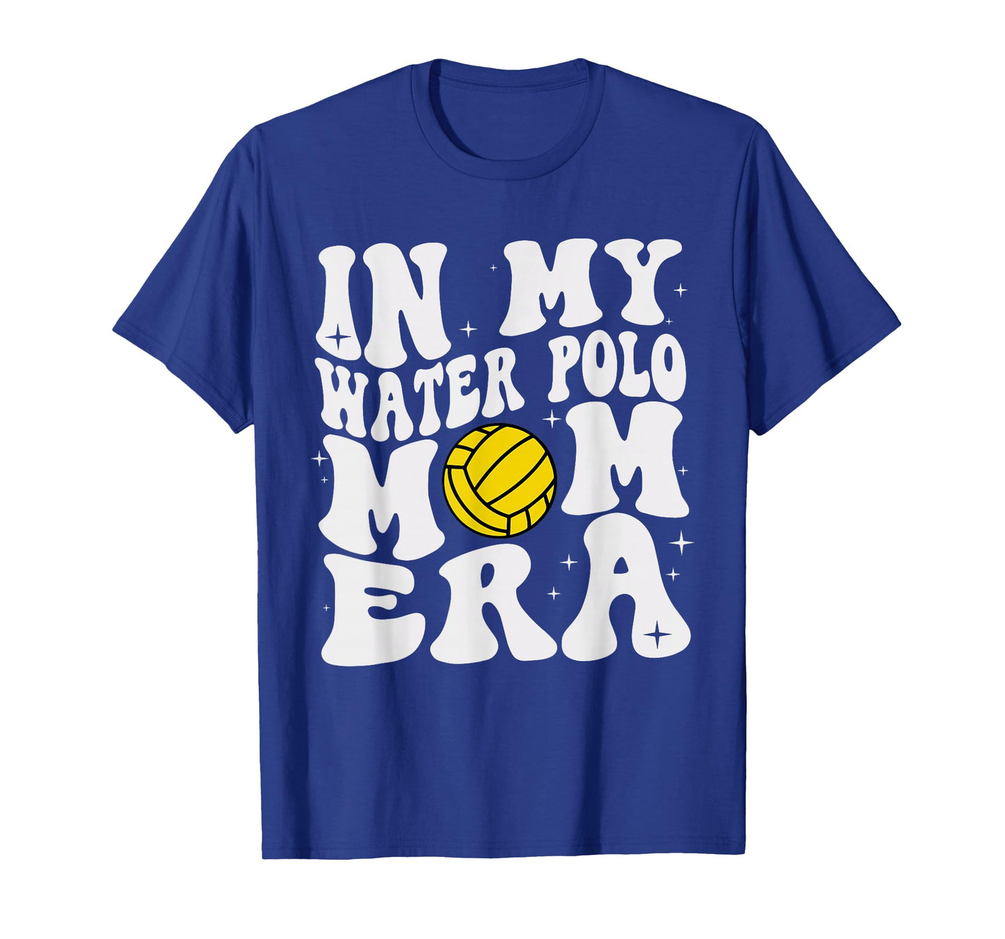 In My Water Polo Mom Era Retro Groovy Mom Life Mother's Day T-Shirt