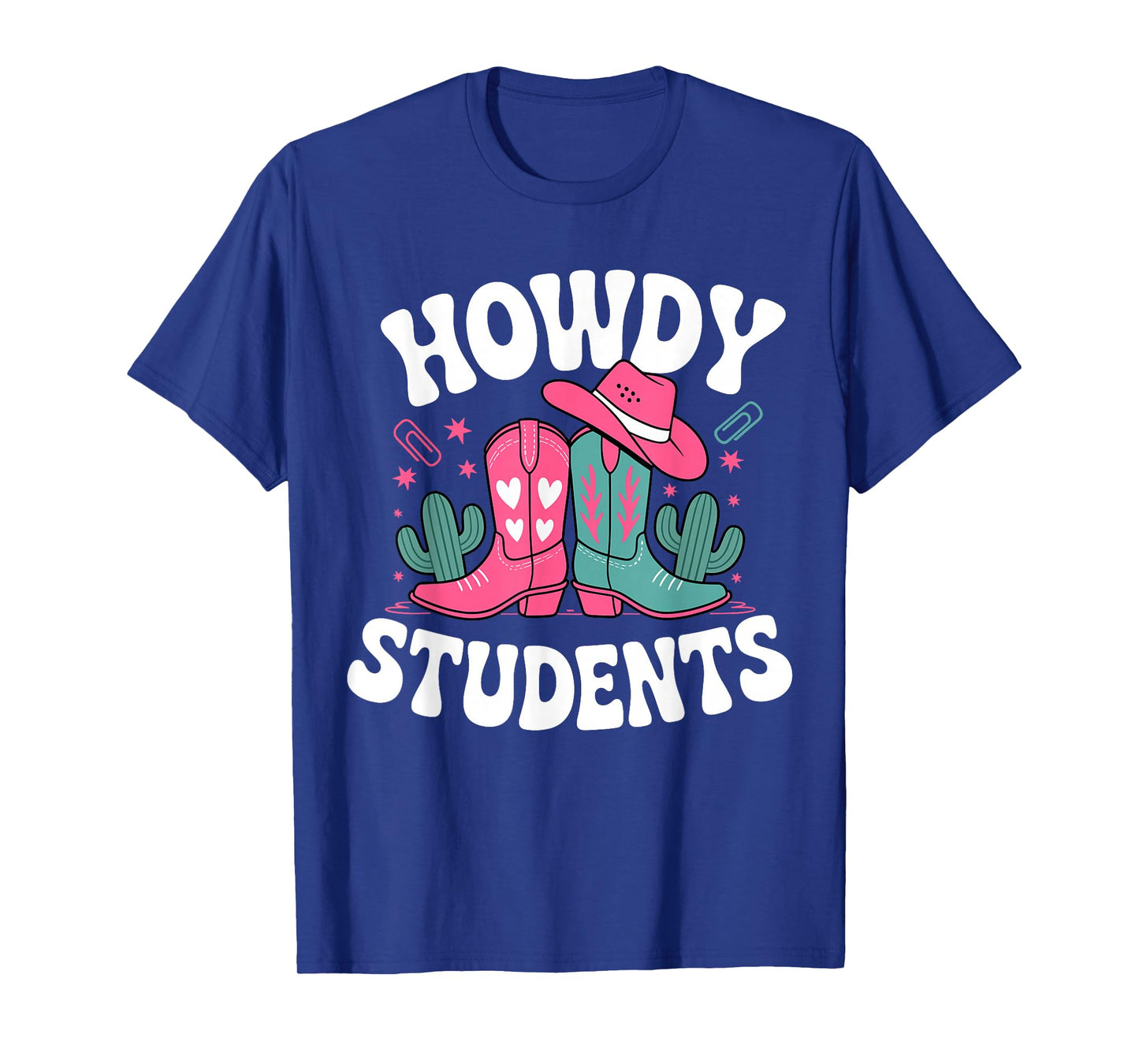 Howdy Student Western Cowgirls Teacher Back To School T-Shirt