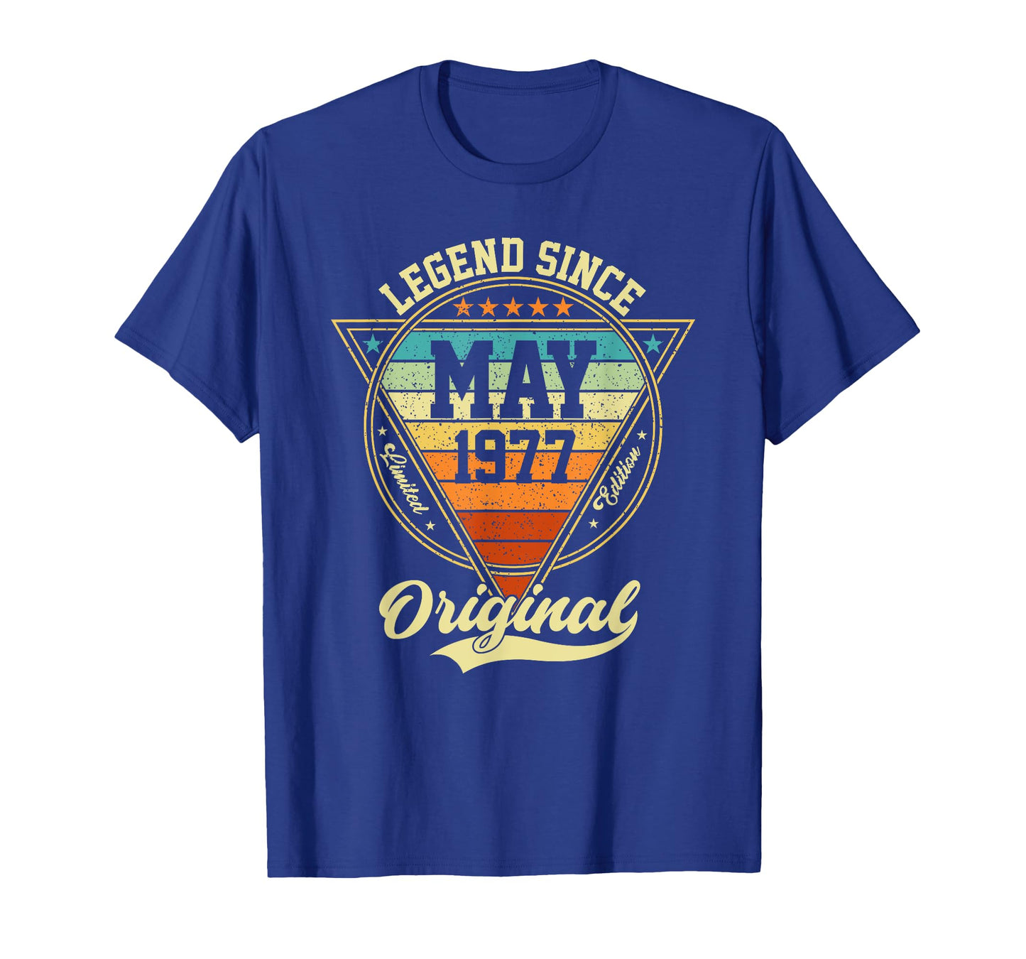 Vintage 48th Birthday Legend Since May 1977 T-Shirt