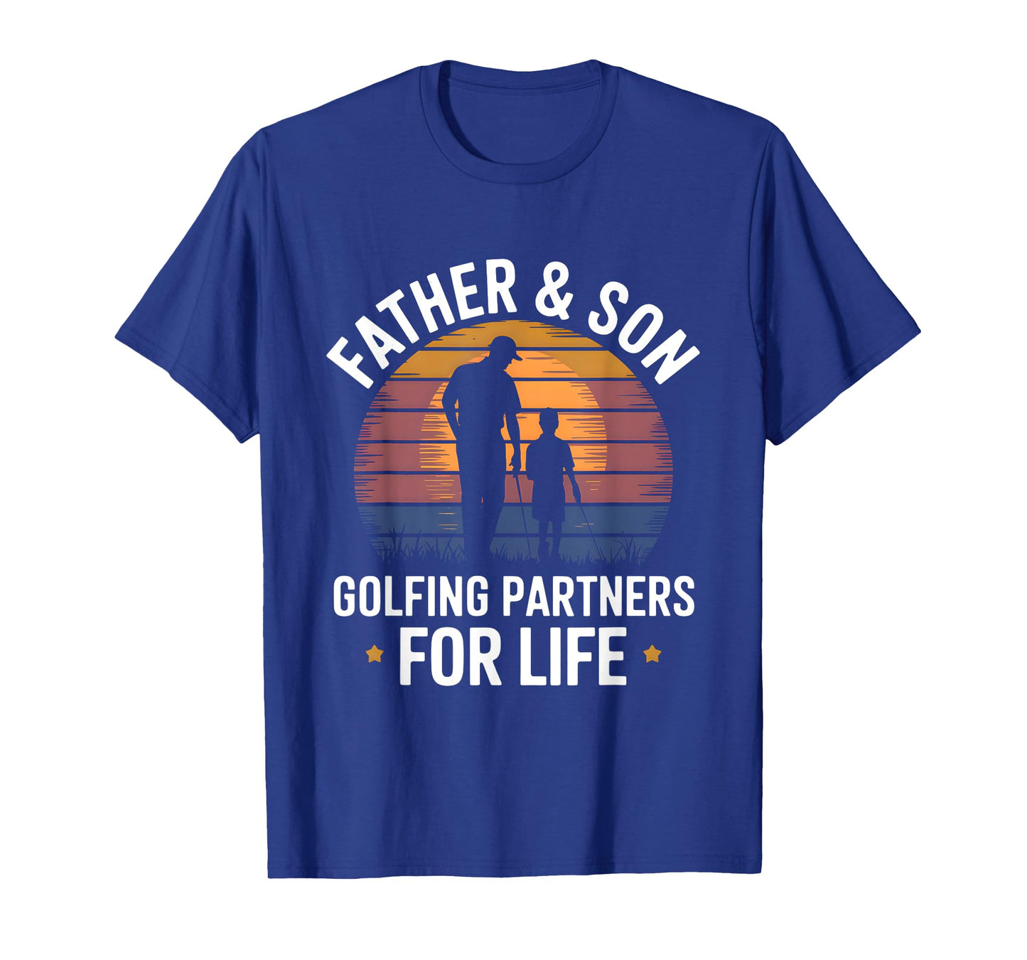 Father Son Golfing Partners Family Golf Matching Dad Golfer T-Shirt