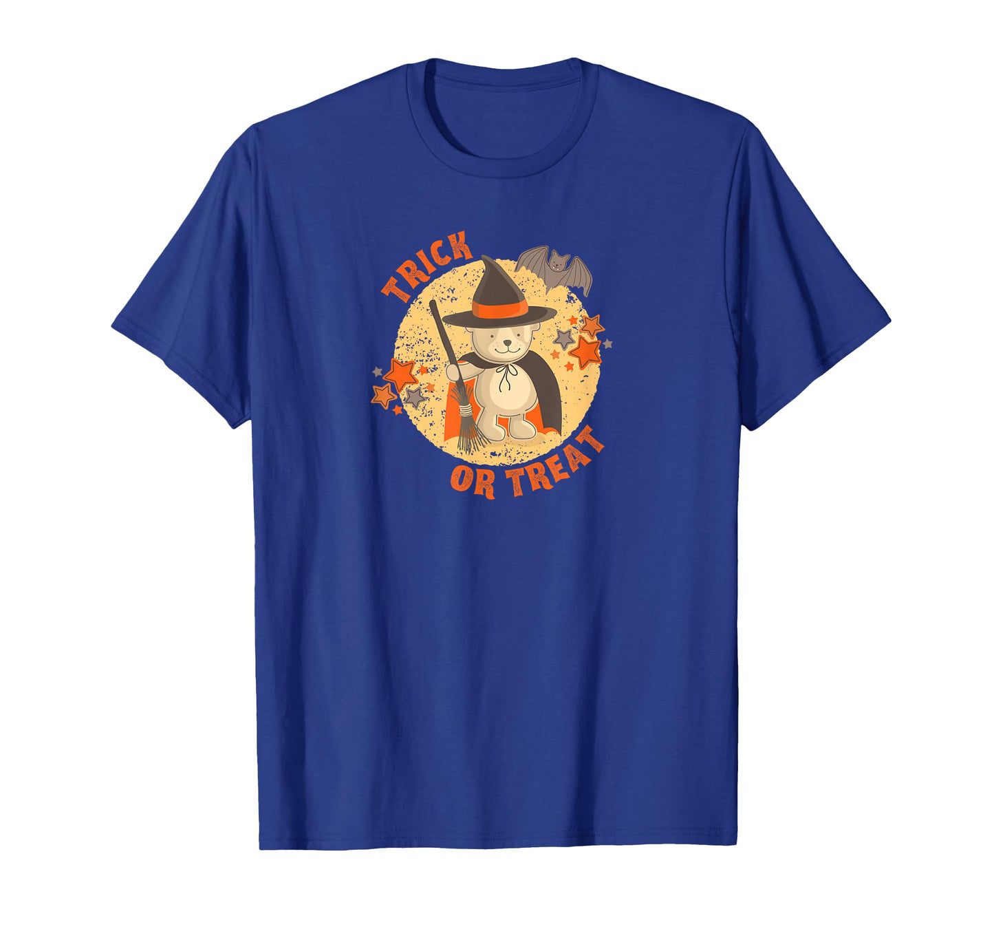 Cute Trick or Treat Witch Warlock Bear T-Shirt