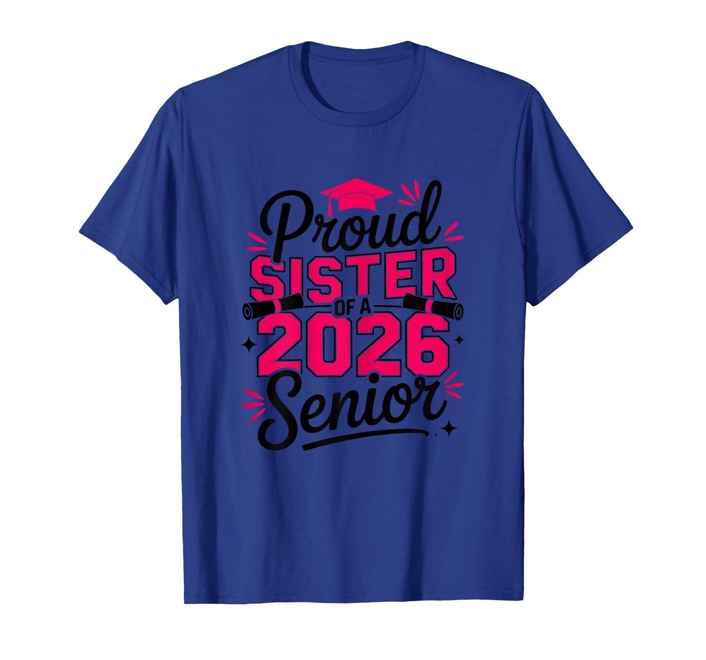 Senior 2026 Proud Sister Family Graduation Class of 2026 T-Shirt