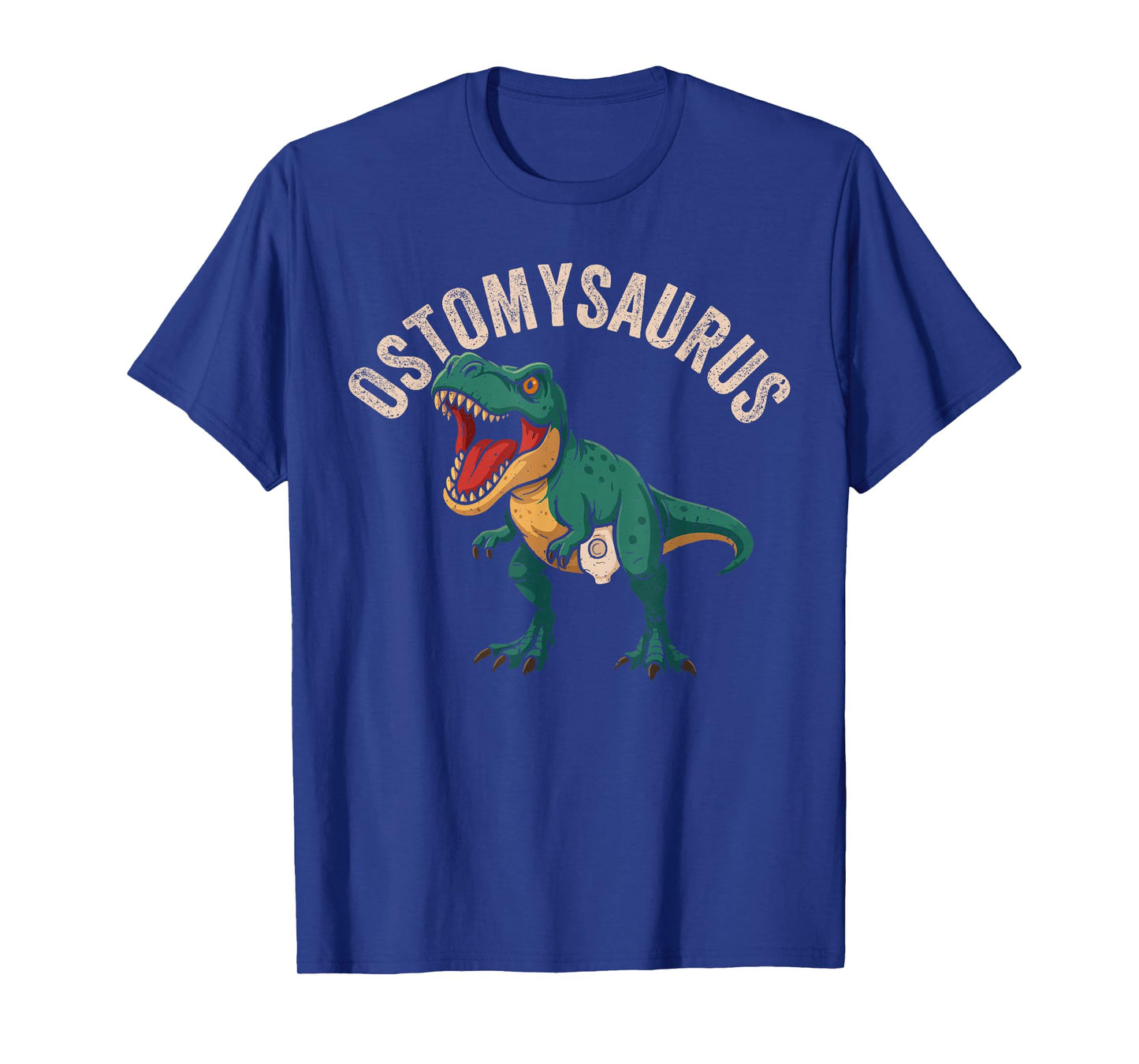 Ostomy Surgery Recovery Ostomysaurus Funny Ostomy Warrior T-Shirt