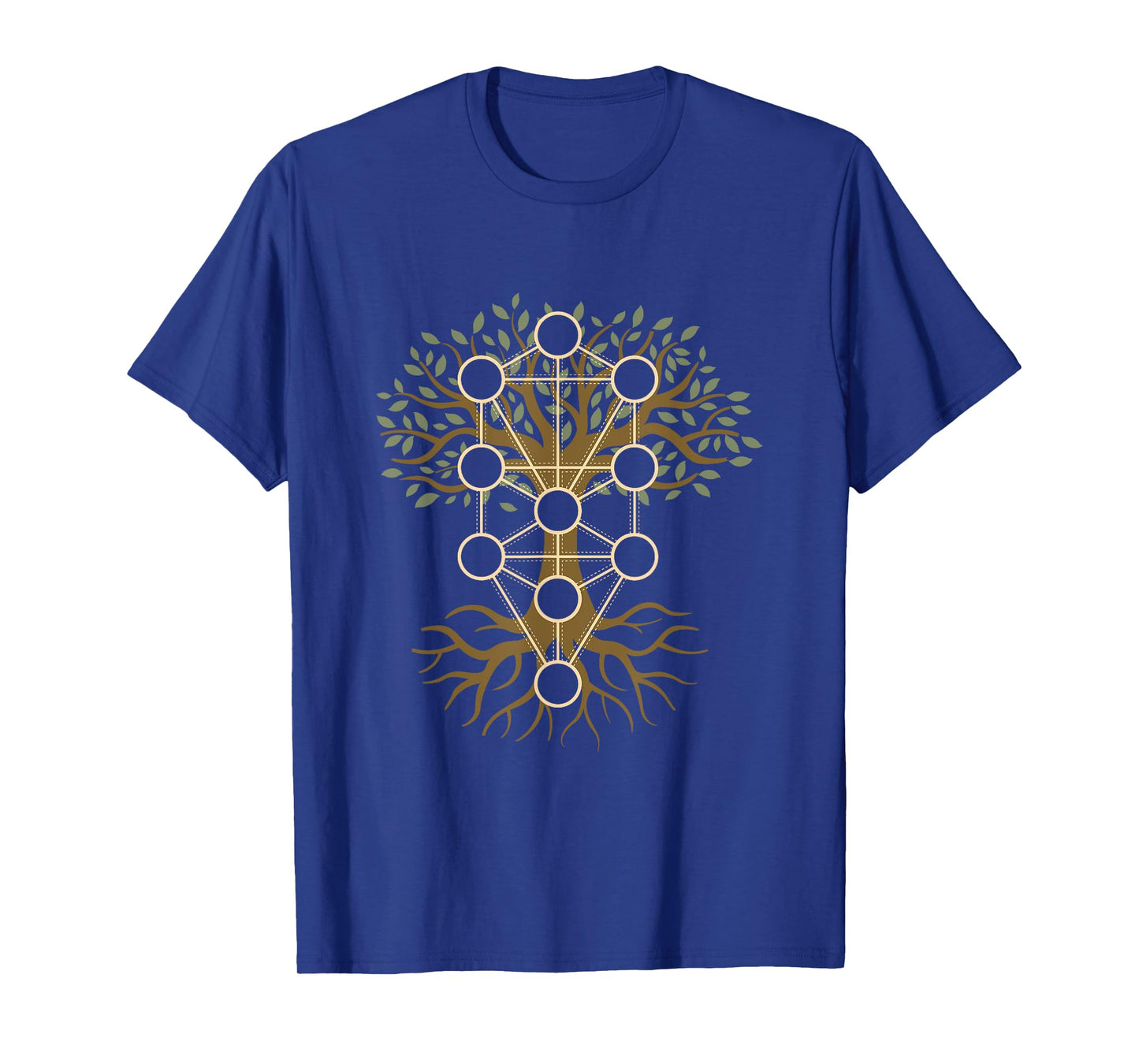 Kabbalah Tree of Life Esoteric Symbol Apparel T-Shirt