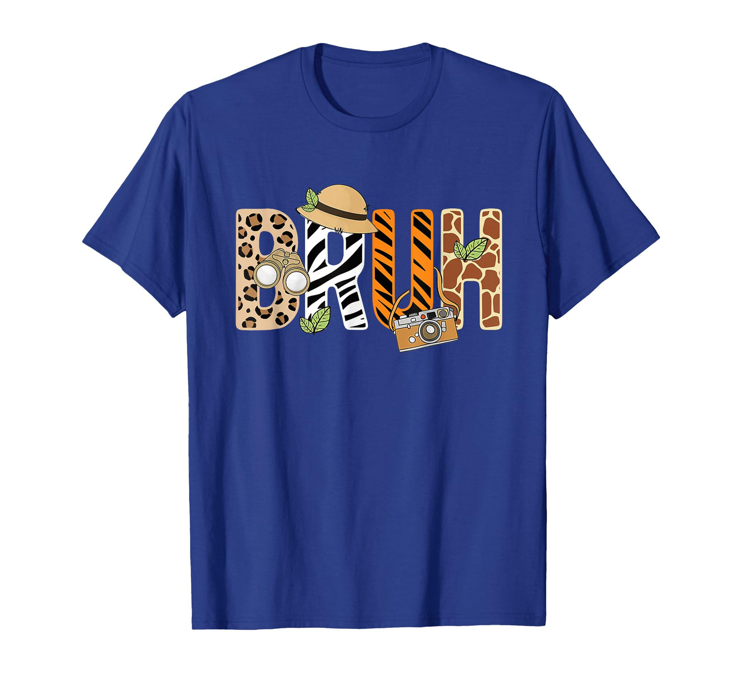 Bruh Zookeeper Safari Funny Animal Wildlife Boys Kids T-Shirt