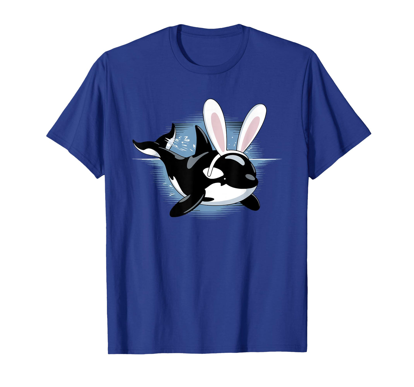 Orca with Ears Funny Easter Kids Boys Girls T-Shirt
