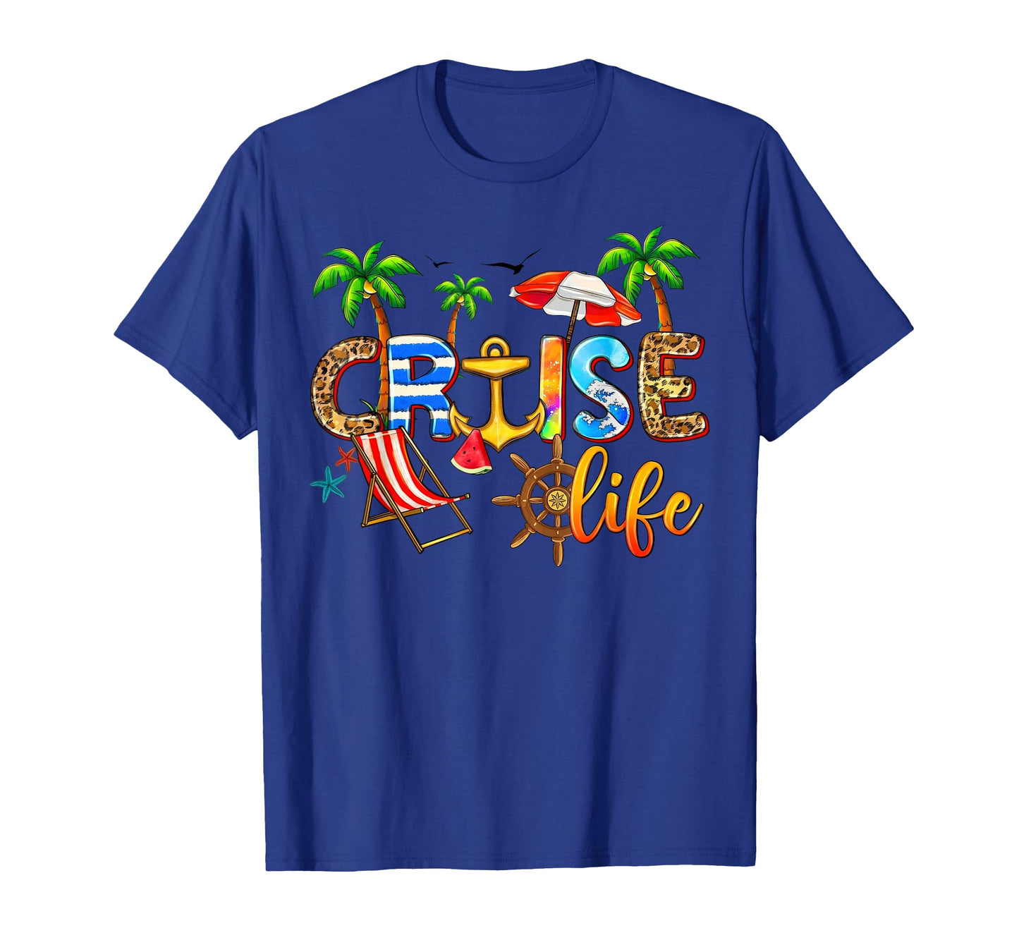 Cruise Life 2024 Summer Vacation Family Matching Men Women Girls Kids T-Shirt