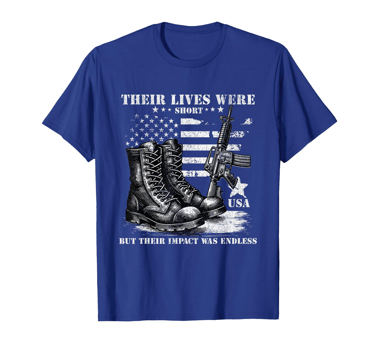 Their Lives Were Short, But Their Impact Was... Memorial Day T-Shirt