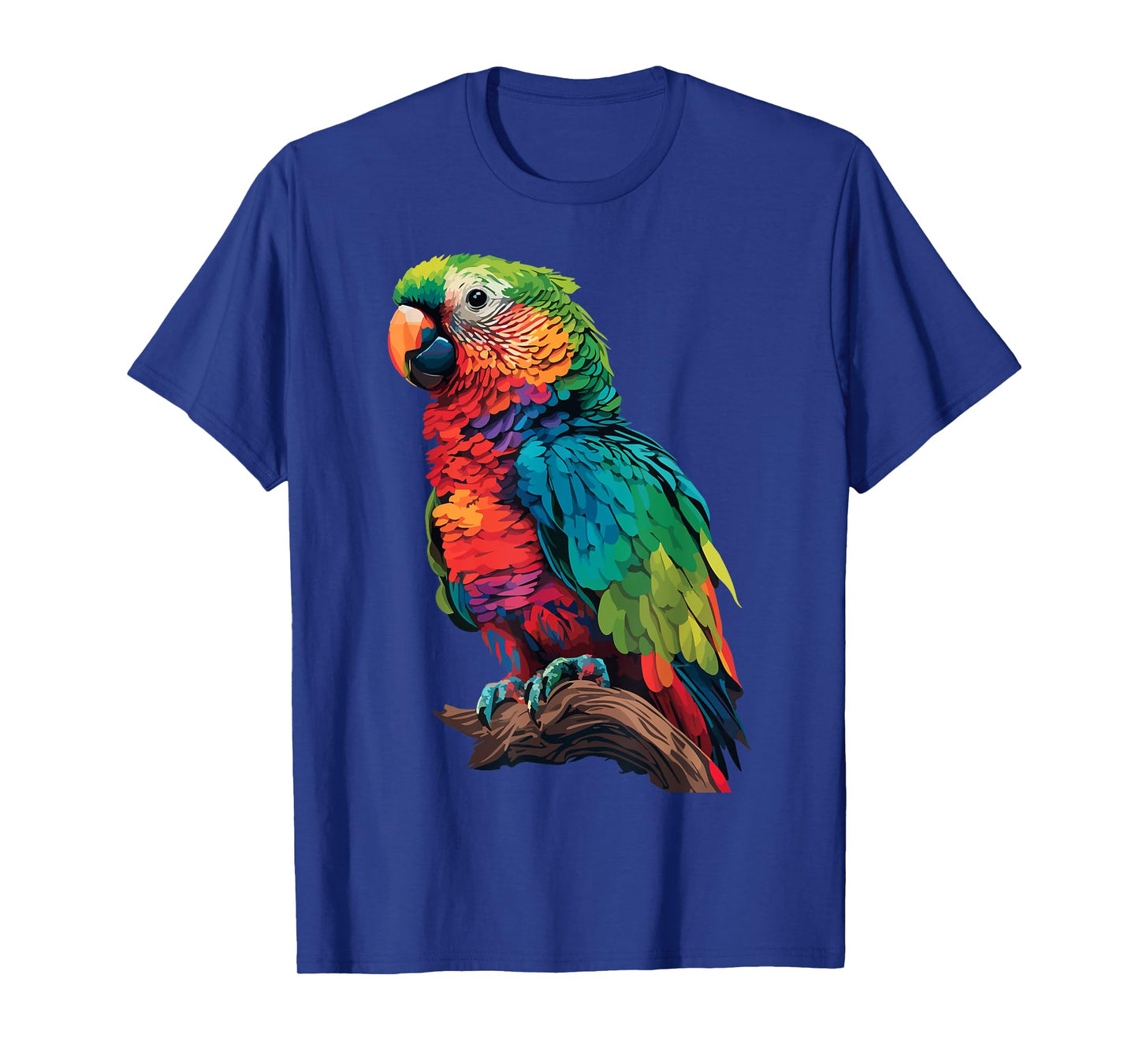 Colorful Parrot Watercolor T-Shirt