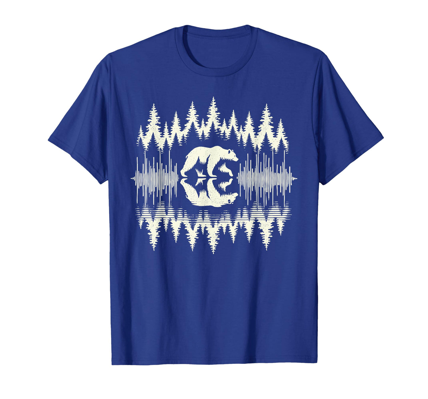 Trees Reflection Wildlife Nature Bear Outdoor Forest T-Shirt