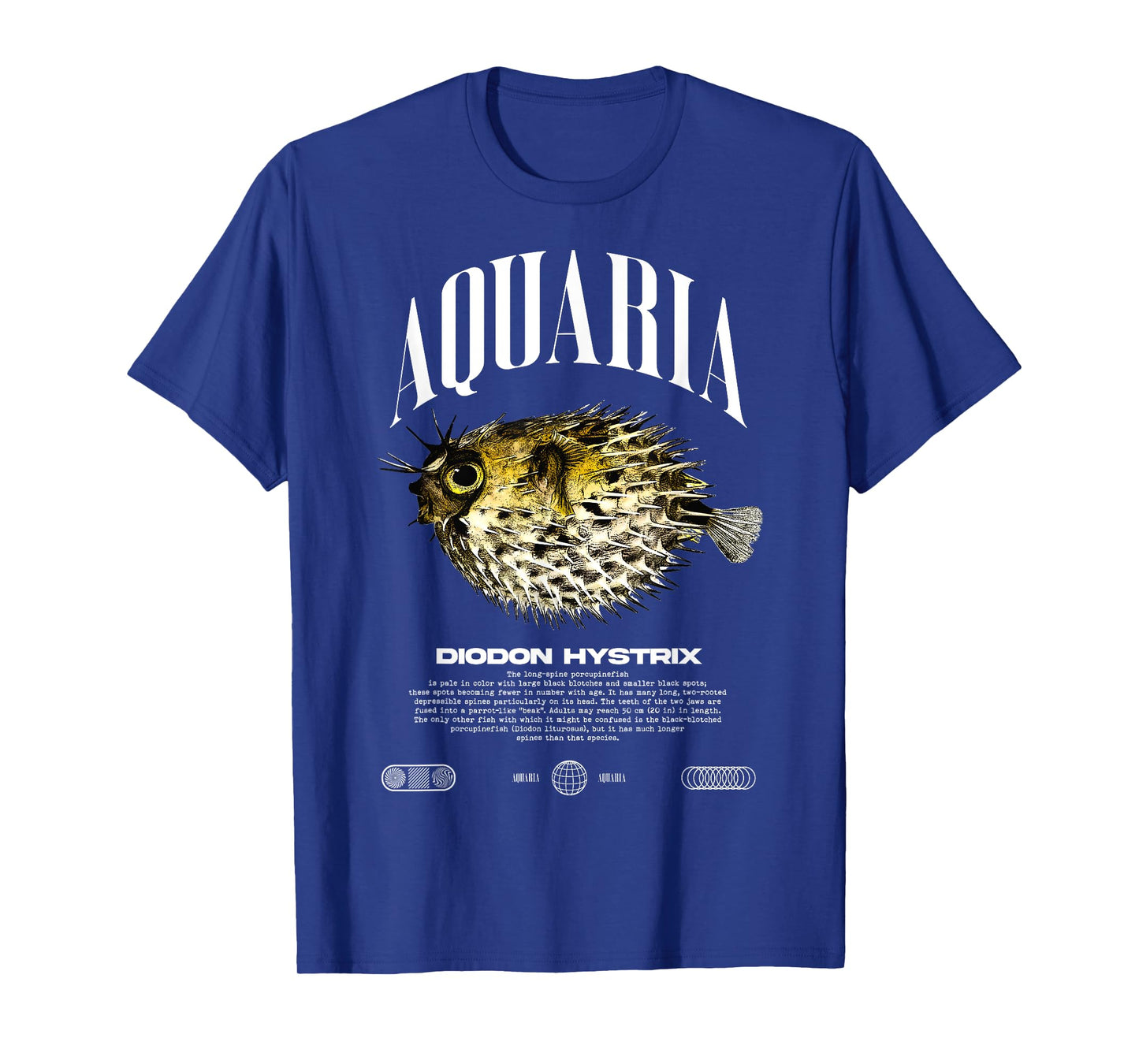 Porcupine Puffer Fish Fish Keeper Modern Streetwear T-Shirt