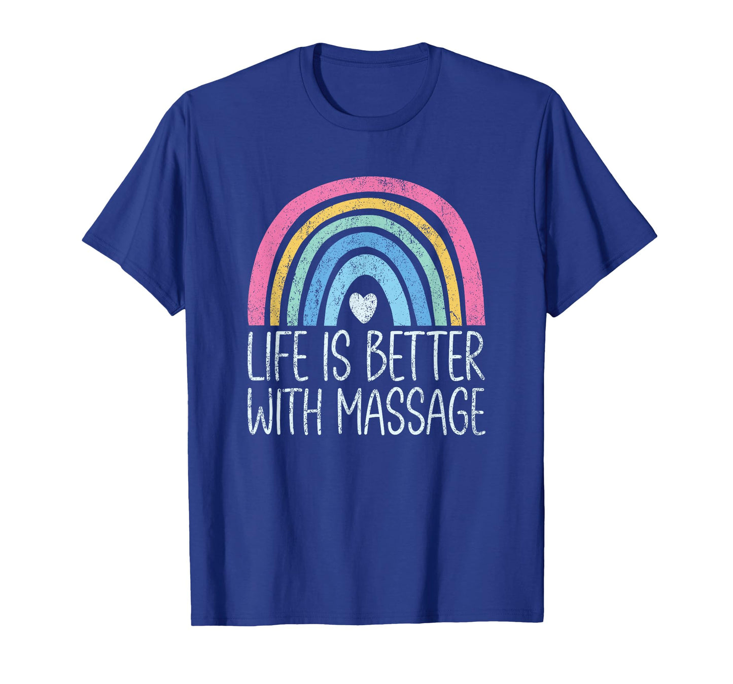 Vintage Life Is Better With A Massage LMT Massage Therapist T-Shirt