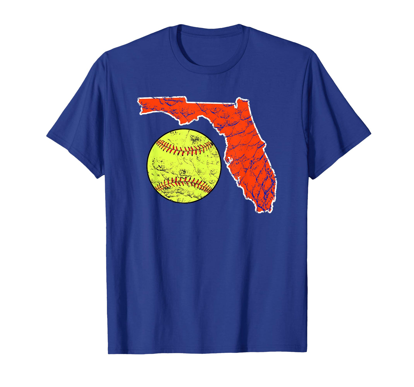 Sunshine State of Florida Softball T-Shirt