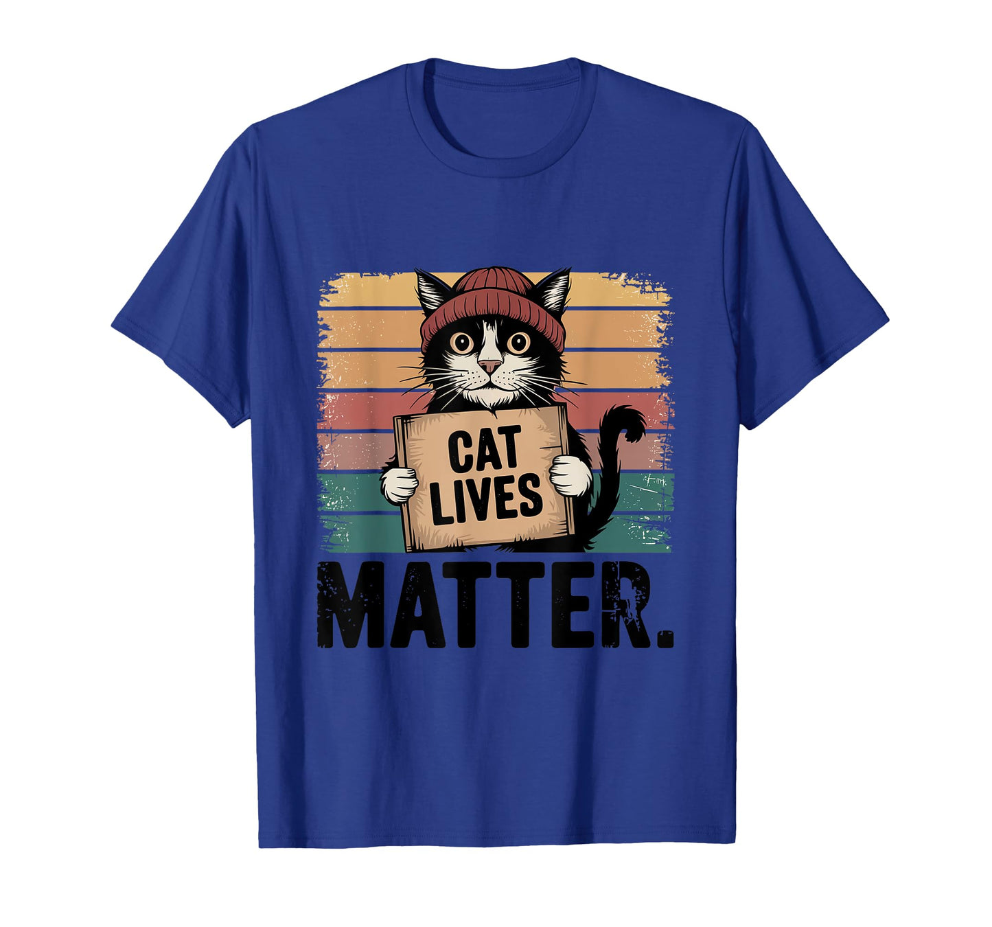 Donald Trump 2024 Cats Lives Matter Please Don't Eat My Cat Men Women T-Shirt