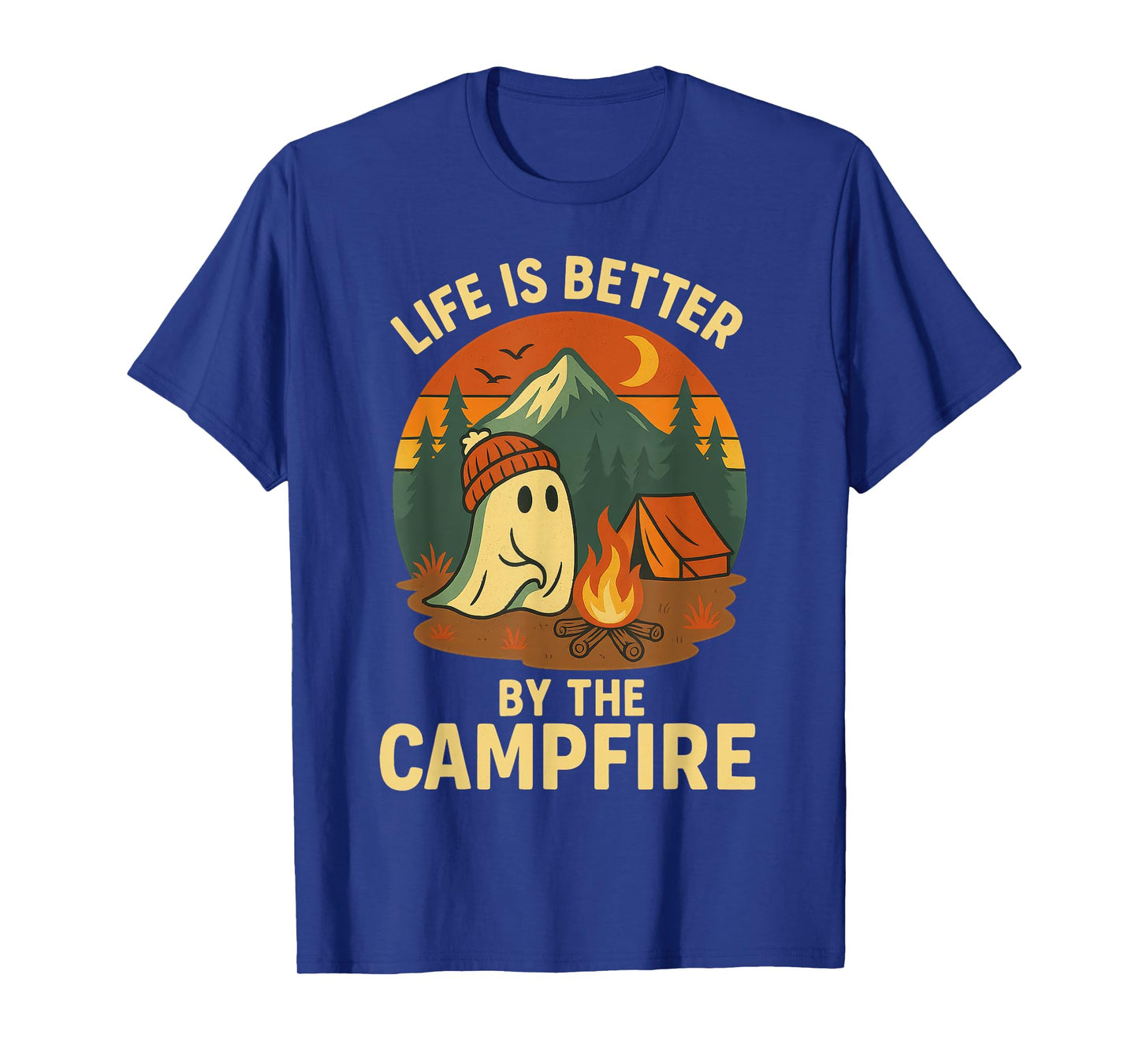 Campfire: Life Is Better by the Campfire Camp T-Shirt