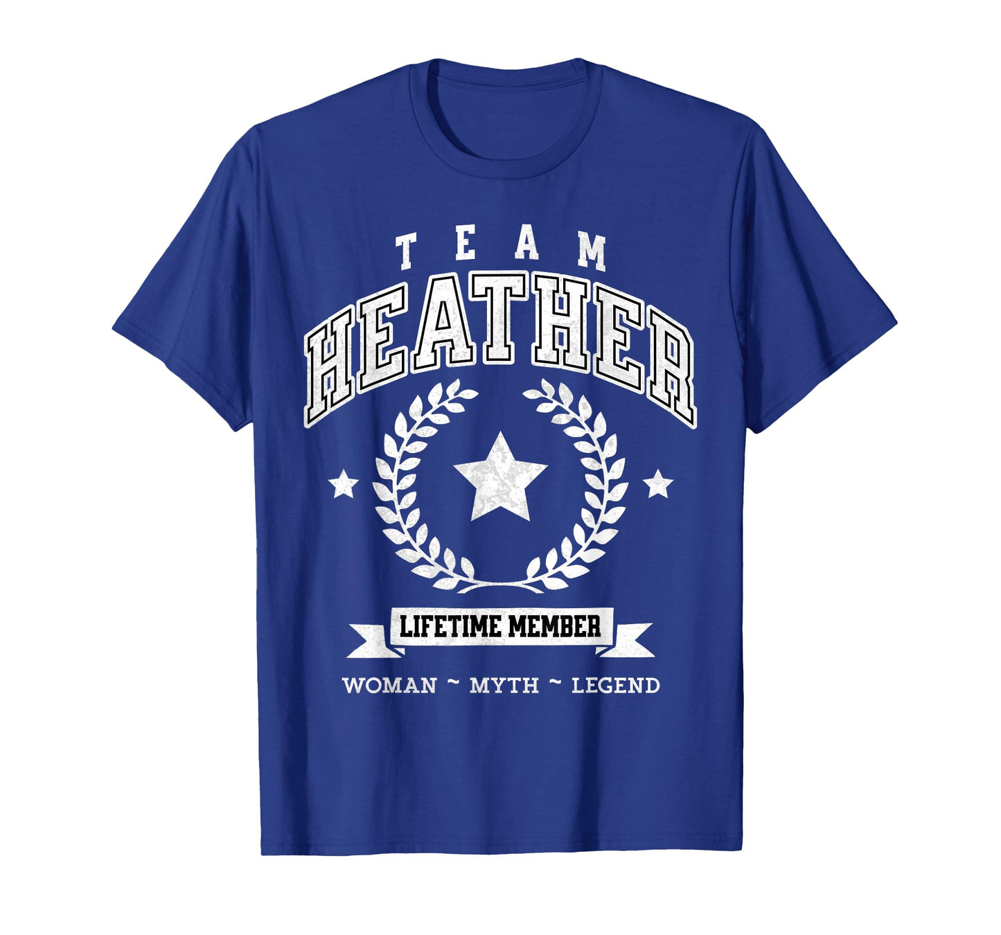 Team Heather Lifetime Member Funny Name Support T-Shirt