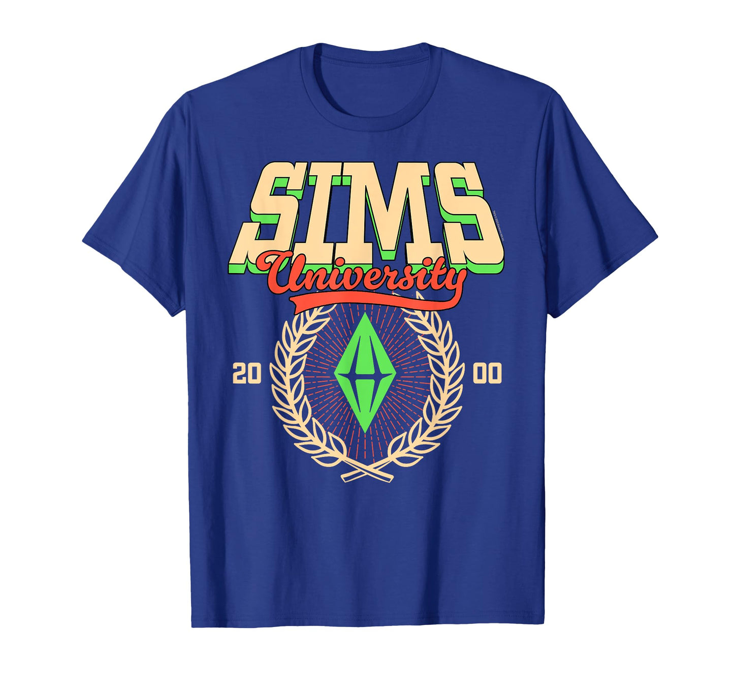 The Sims Est. 2000 Sims University Video Game T-Shirt