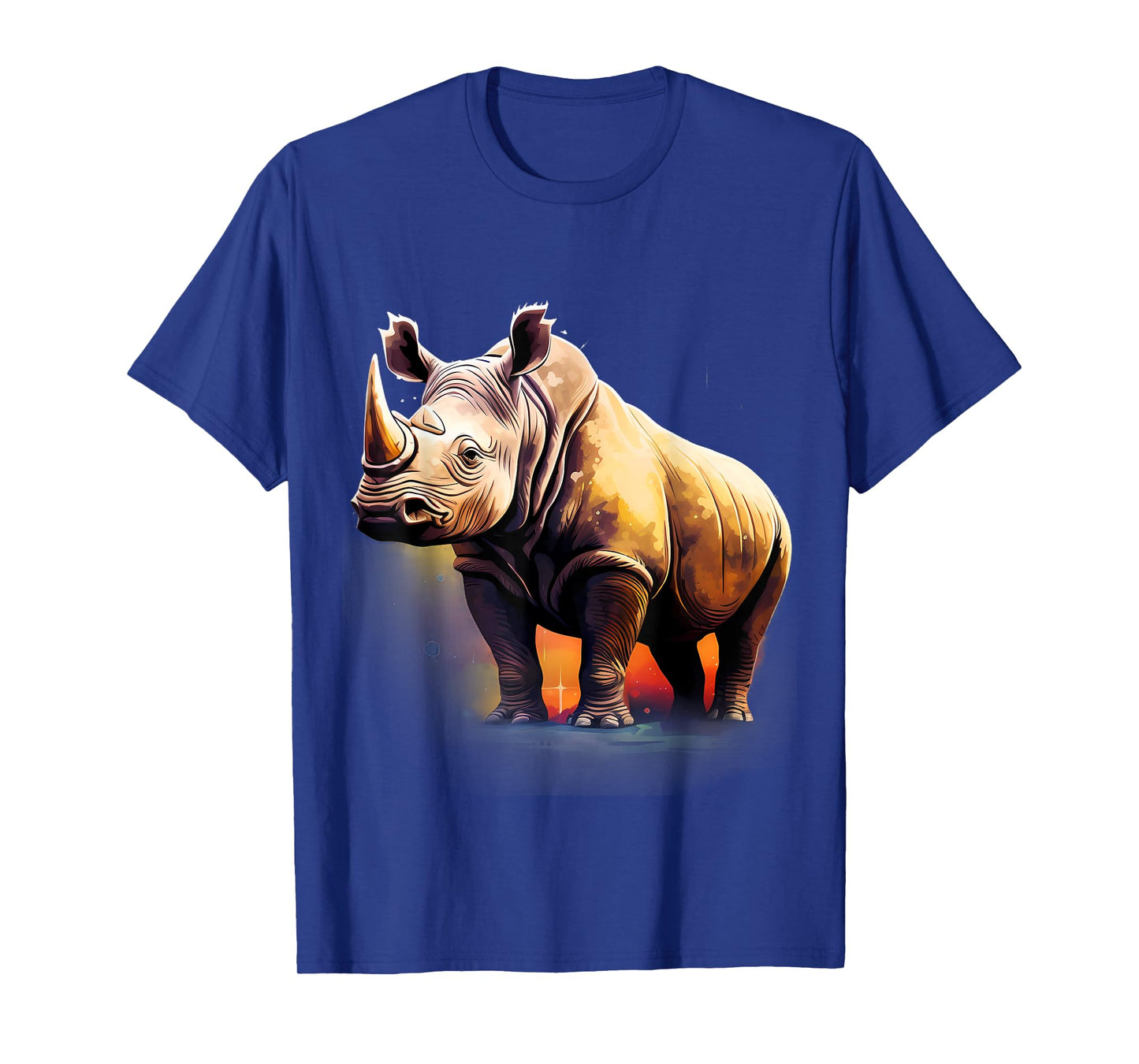 Rhino Artwork Wildlife Rhinoceros African Animal Lovers T-Shirt