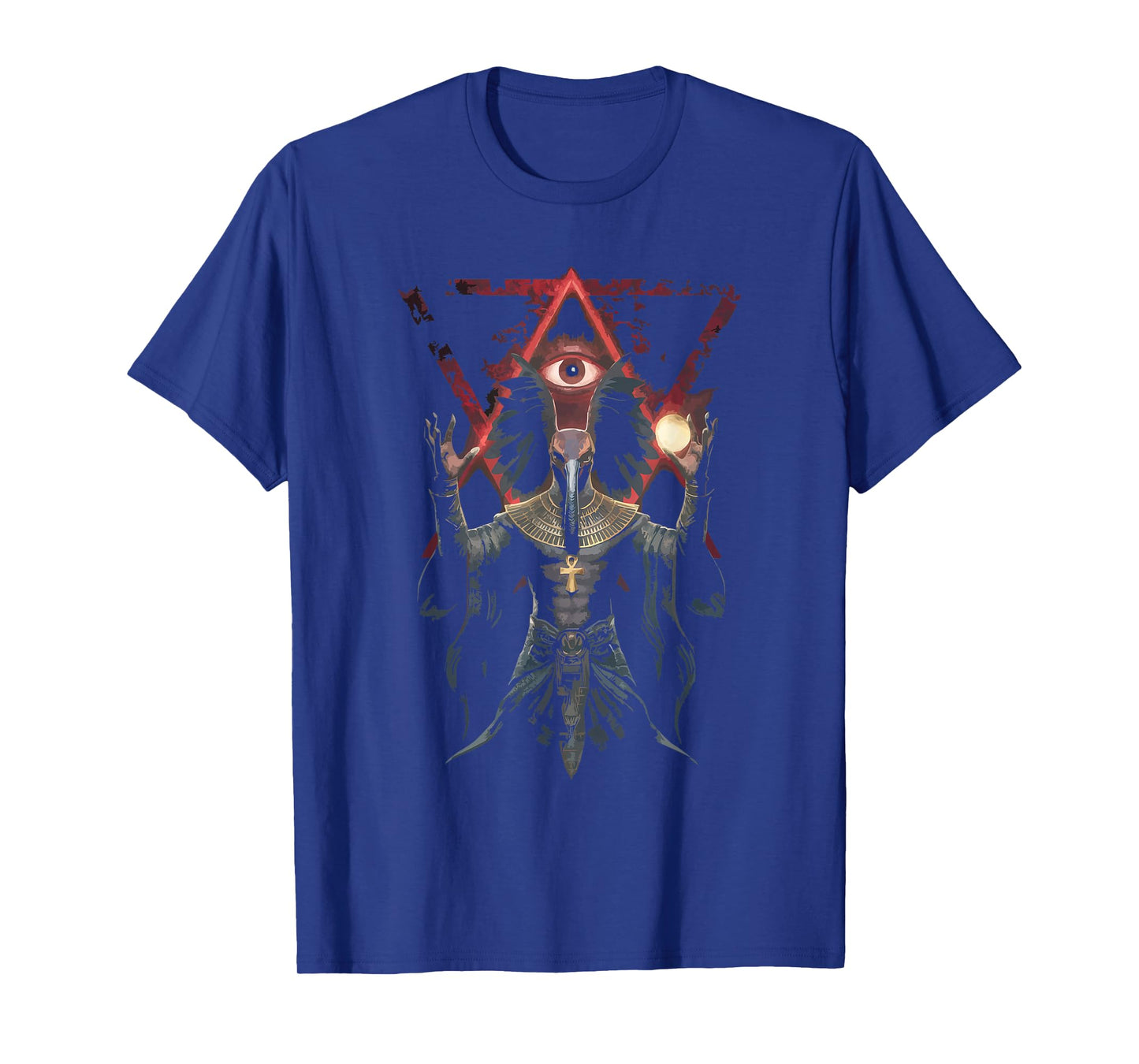 Thoth Egyptian God Egyptian Mythology Pyramid Ancient Egypt T-Shirt