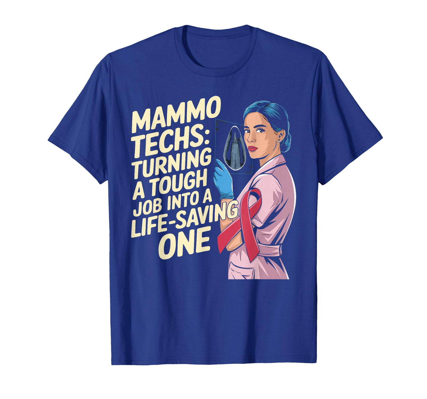 Mammography Technologist Job Mammographer Mammo Tech T-Shirt