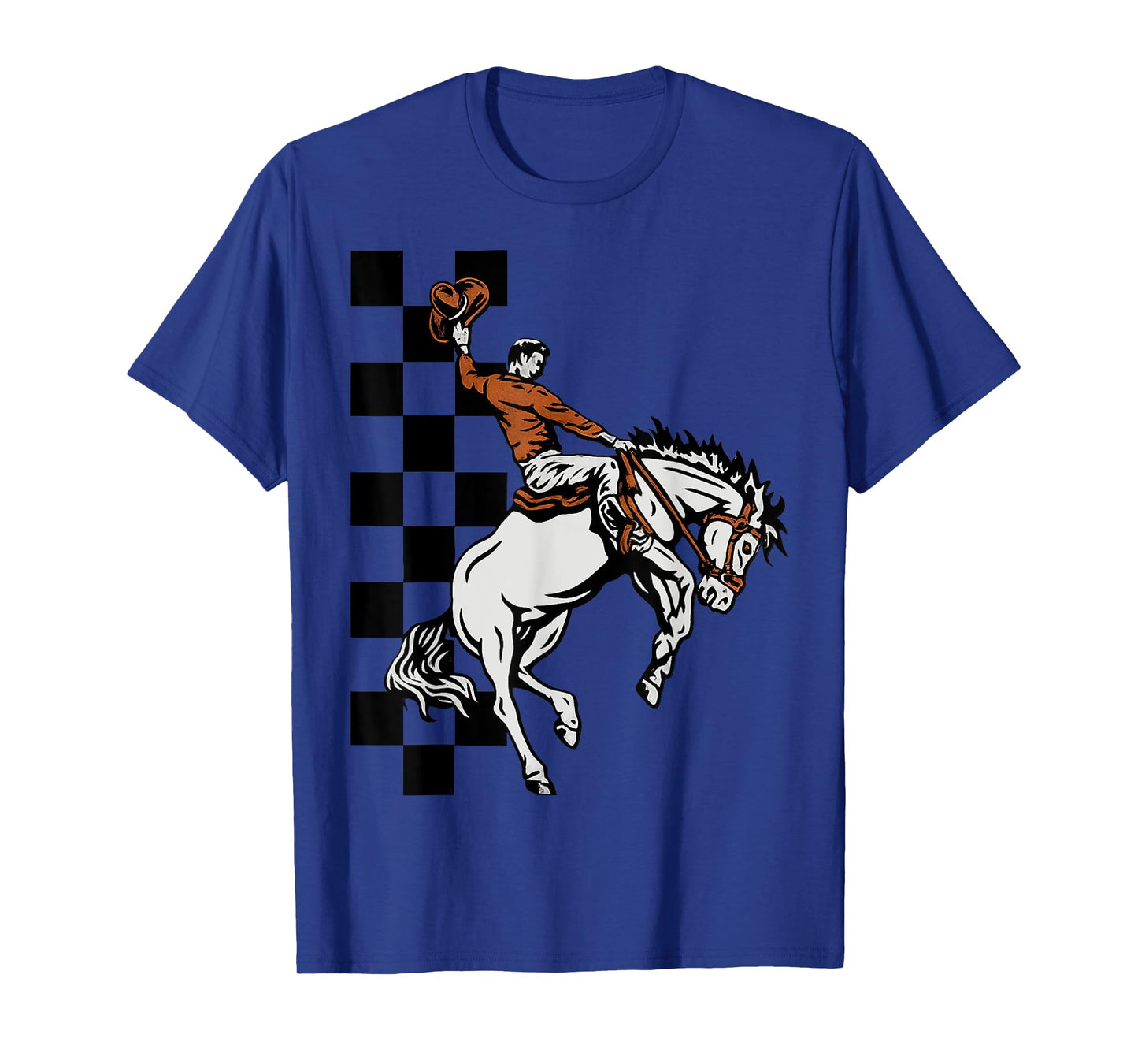 Cowboy Bronc Rider Rodeo Western Gift for Men Women Kids T-Shirt