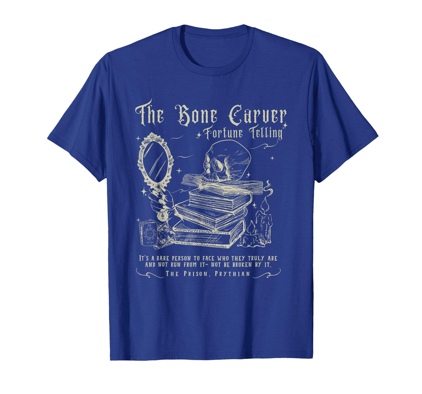 Vintage The Bone Carver Death God Tour Skeleton Spicy Books T-Shirt