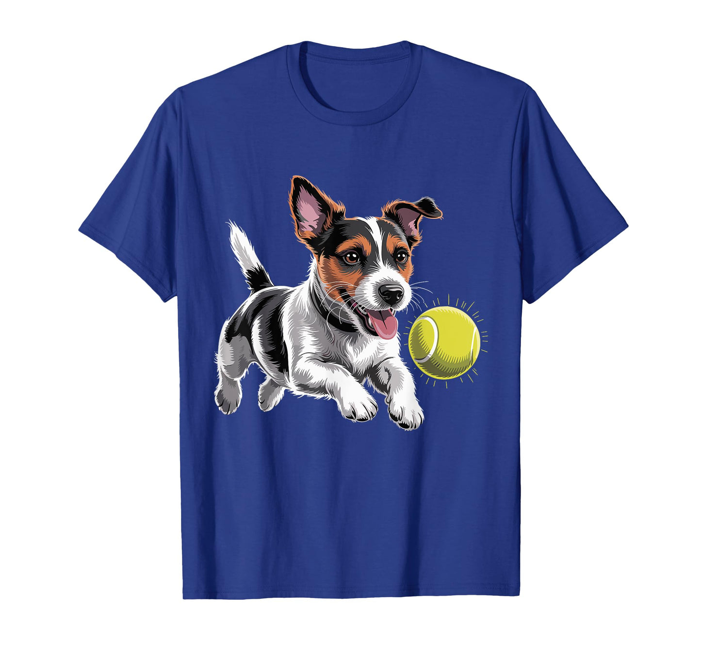 Jack Russell Terrier Chasing A Ball JRT Jack Russell Owner T-Shirt