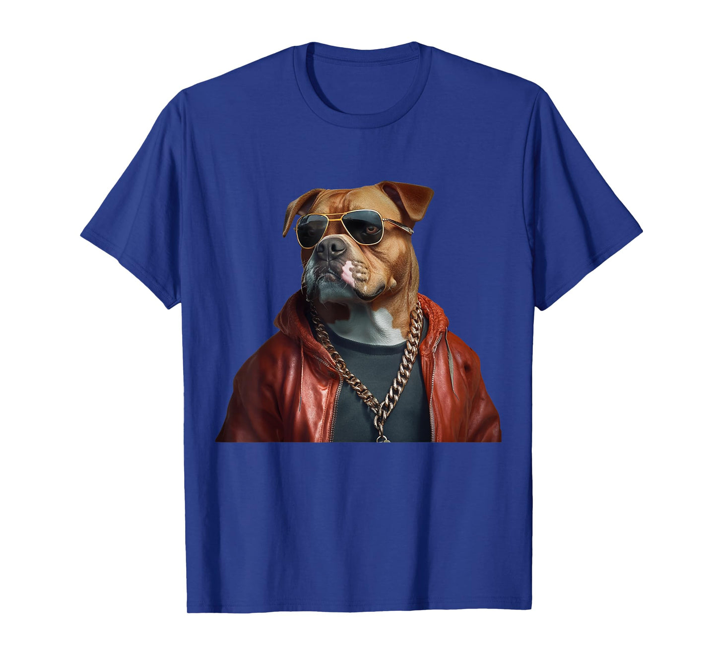 Thug Gangster Life Dog For Hip Hop Fans & dog Meme lovers Men Women T-Shirt