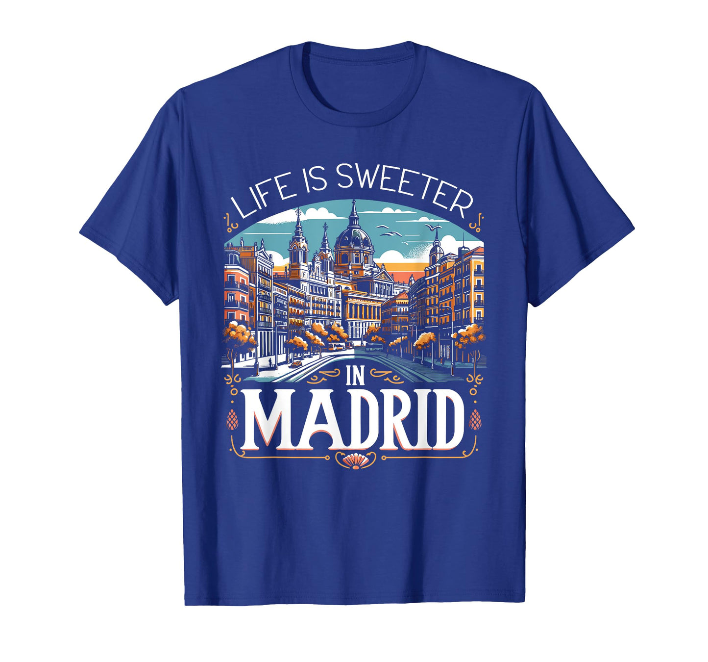 Madrid Spain Travel Vacation Europe I Love Madrid T-Shirt