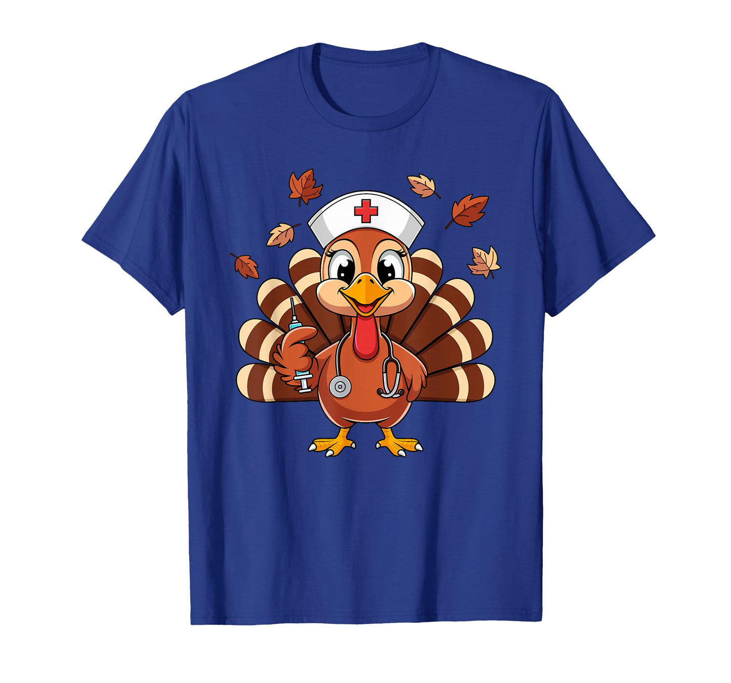 Thanksgiving Nurse Turkey RN ICU ER NICU Nurse Crew Women T-Shirt